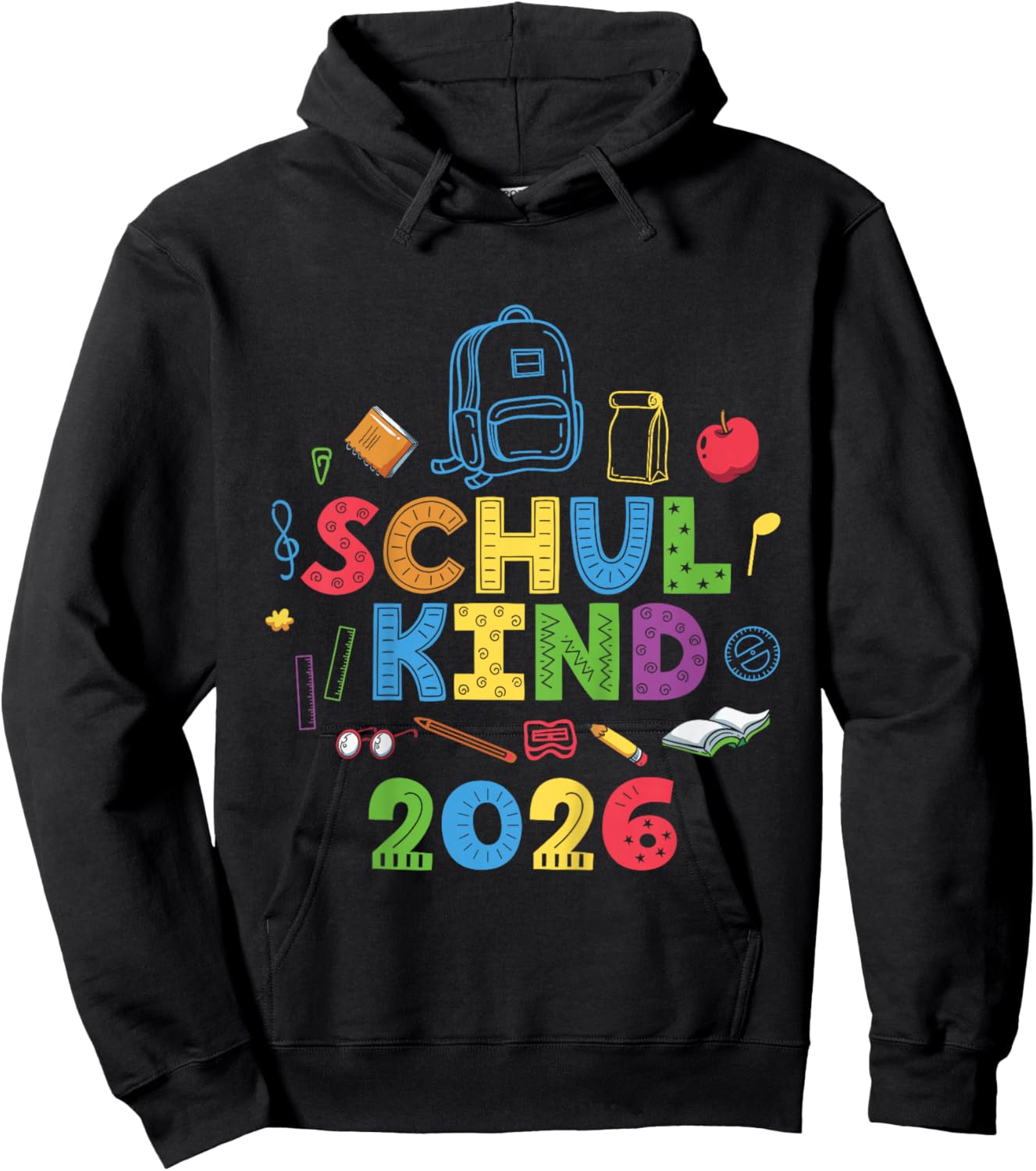 First Day of School 2026 Hoodie - Hoodie | Black