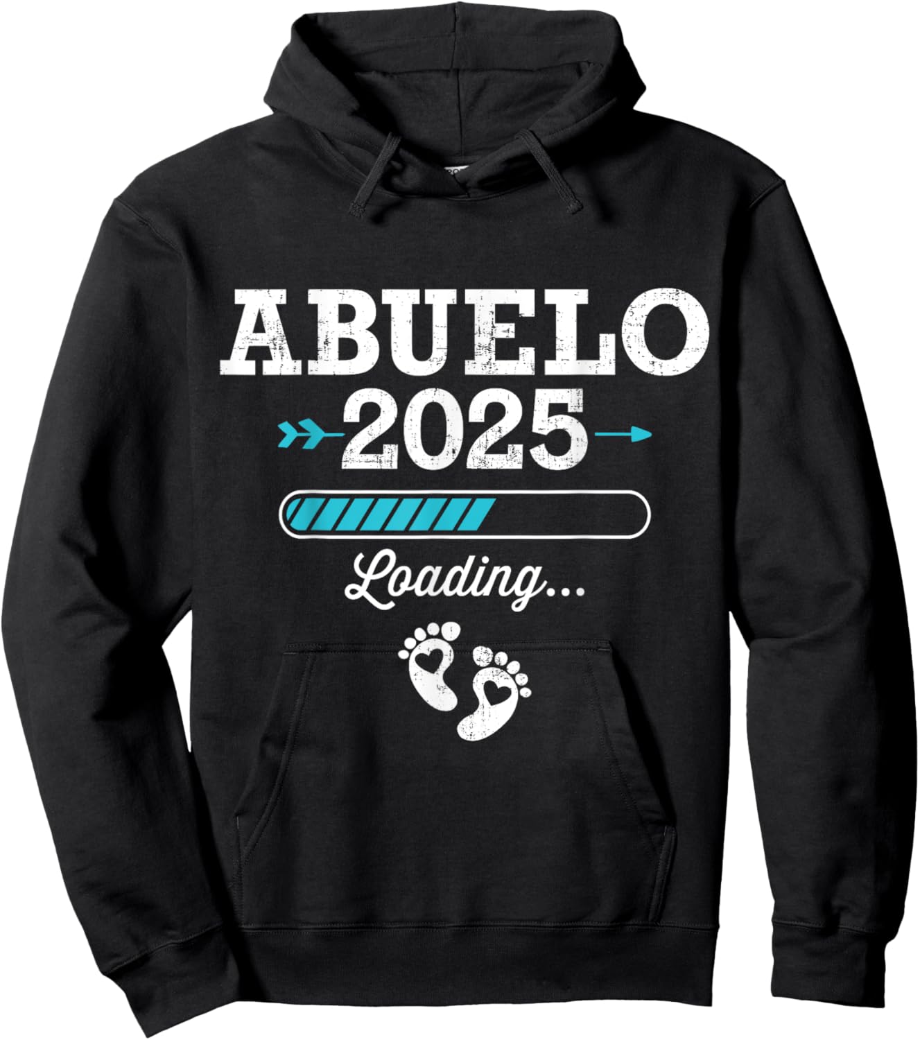 Abuelo 2025 loading Hoodie - Hoodie | Black