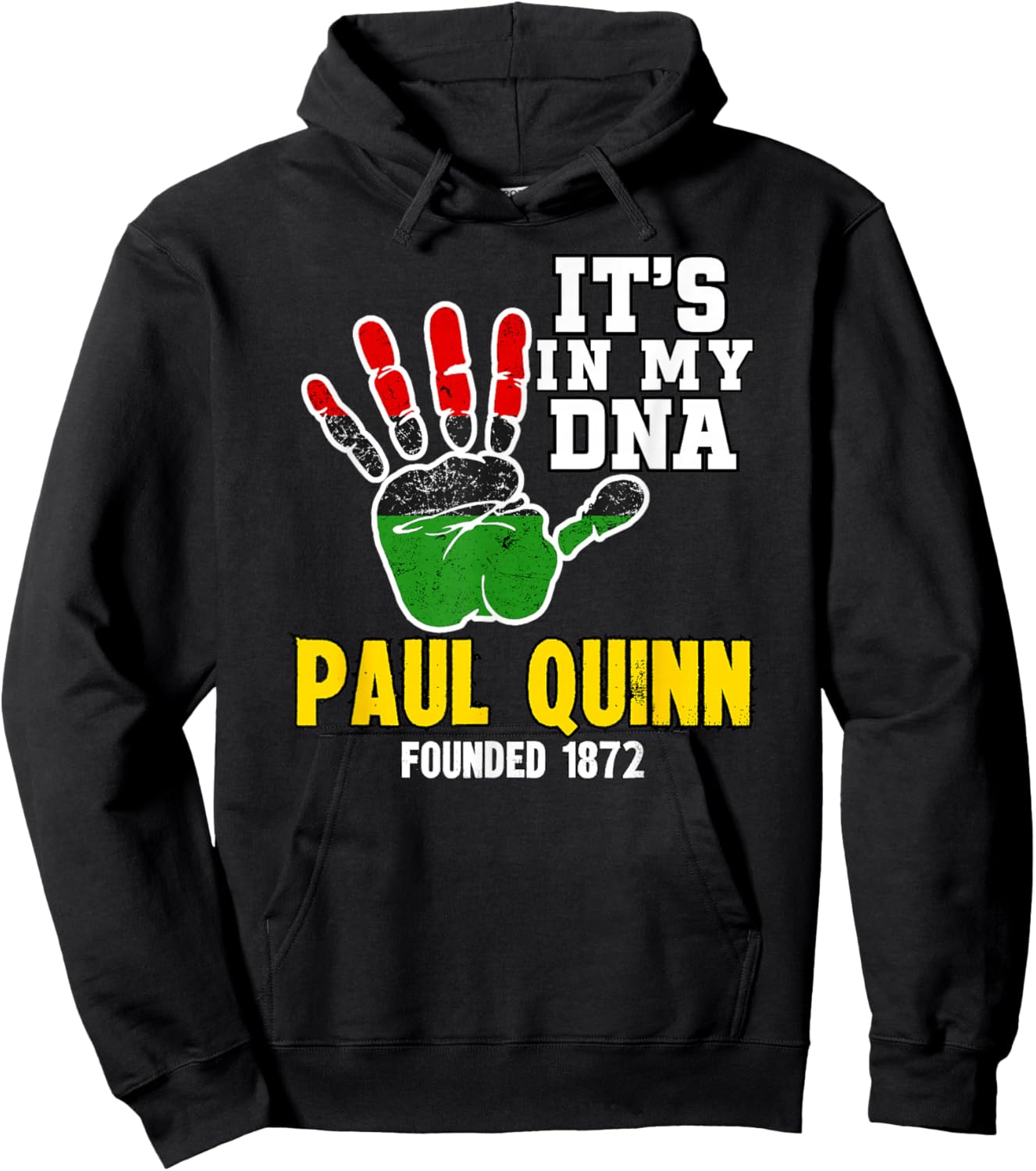 Paul Quinn, PQC, Souvenir HBC Design Hoodie - Hoodie | Black