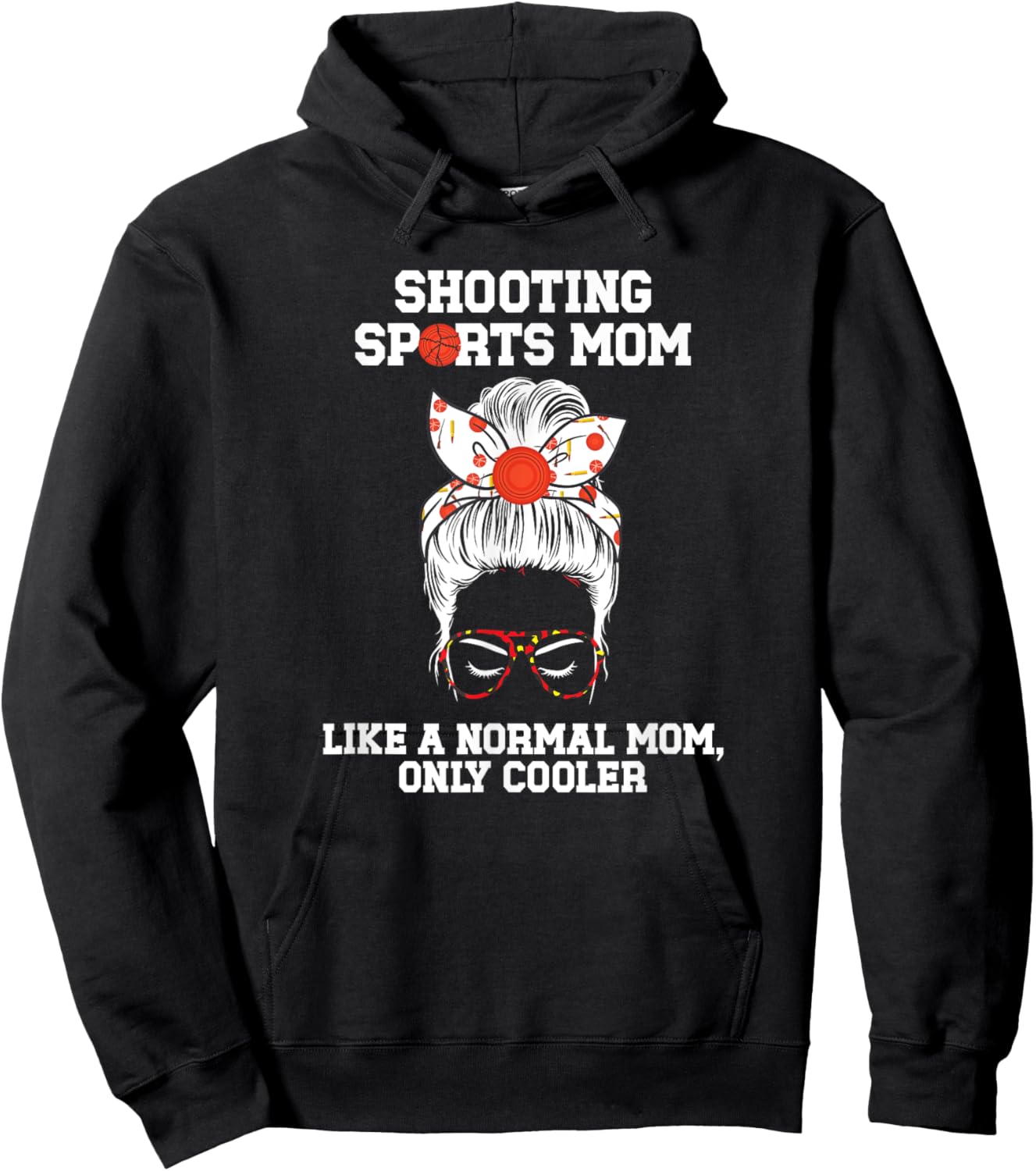 Cool Shooting Sports Mom Shooting Sports Mama Hoodie - Hoodie | Black