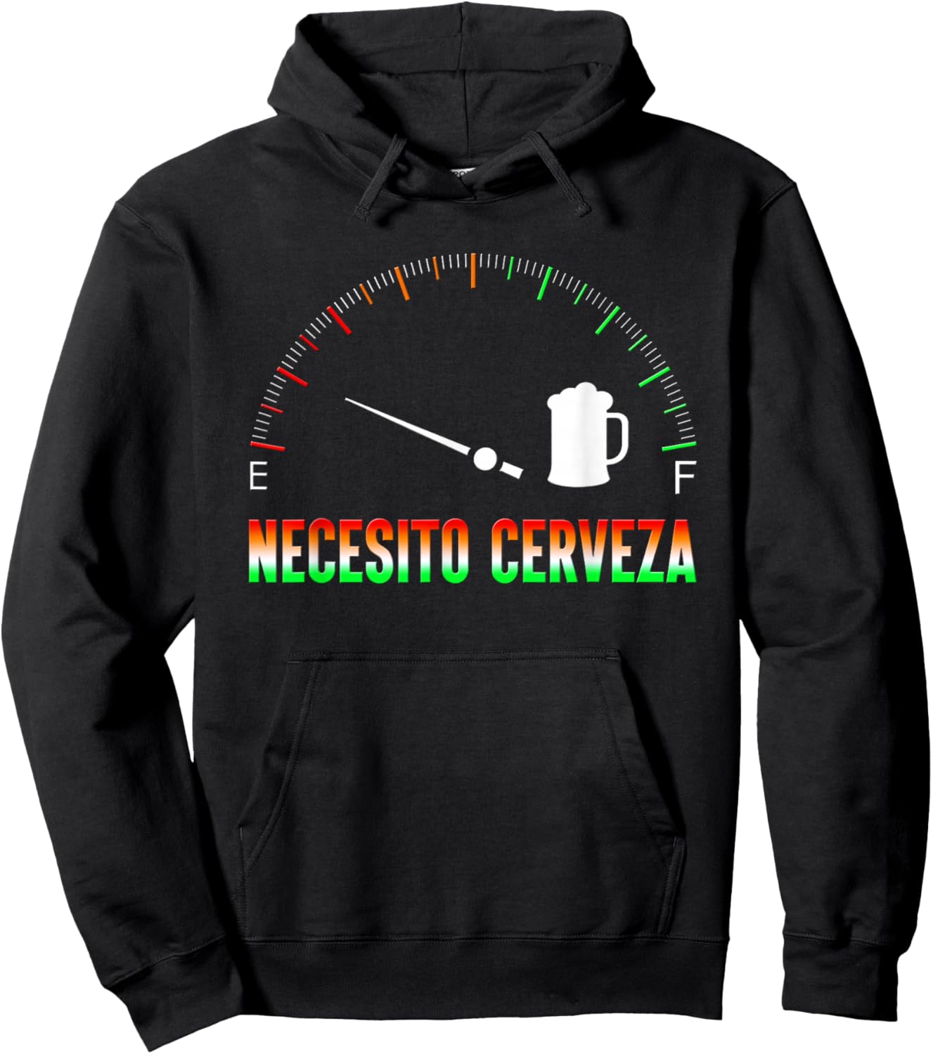 Necesito Cerveza Shirt - Cerveza Hoodie - Hoodie | Black