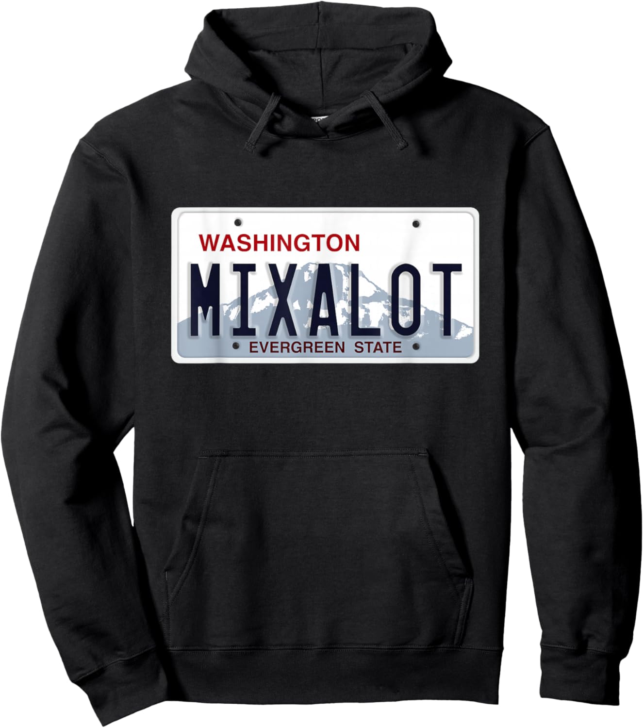 Mixalot Old School Hip Hop Rap Washington State Sir Hoodie - Hoodie | Black
