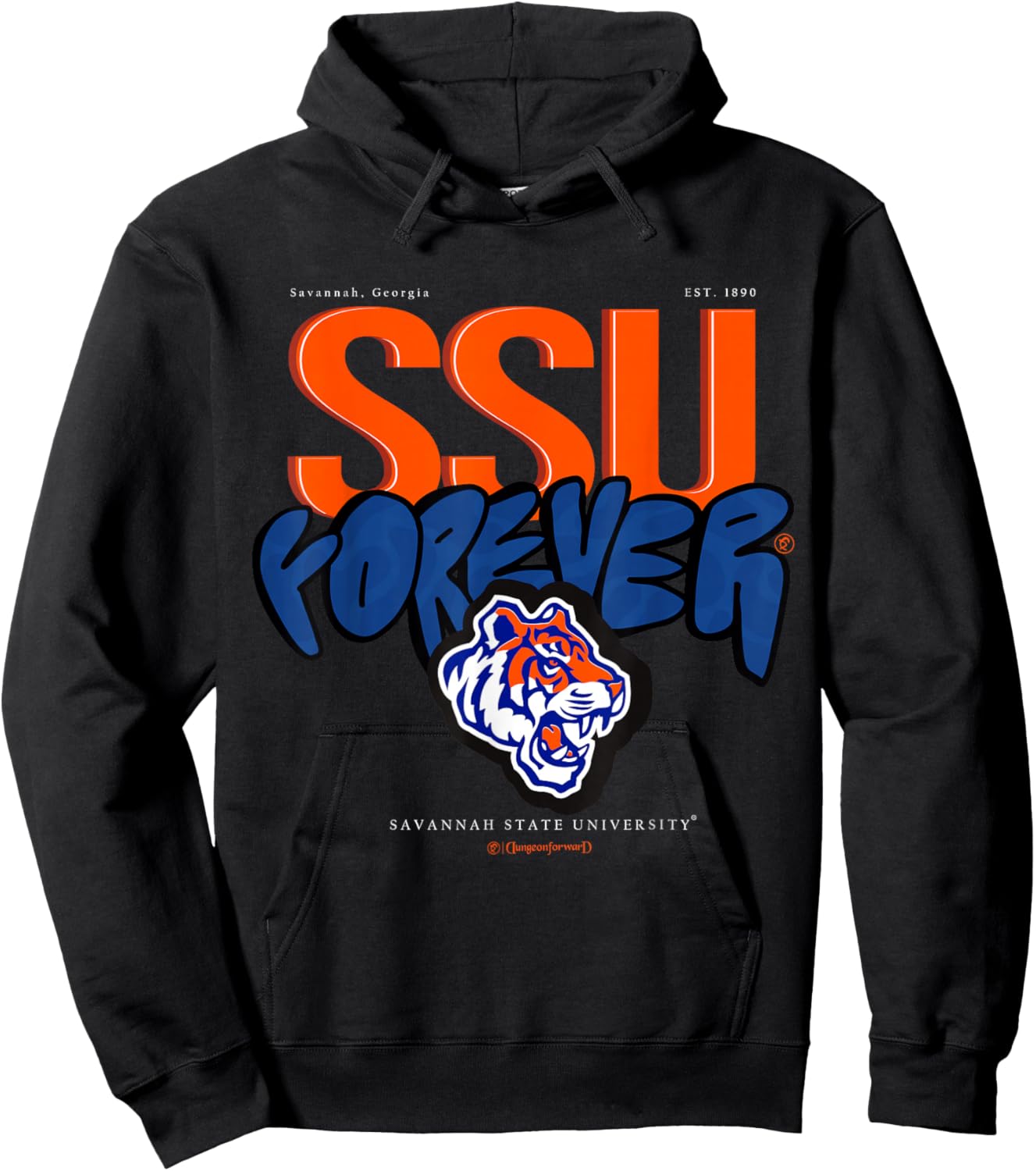 The Yard Essentials - Savannah State University - Forever Hoodie - Hoodie | Black
