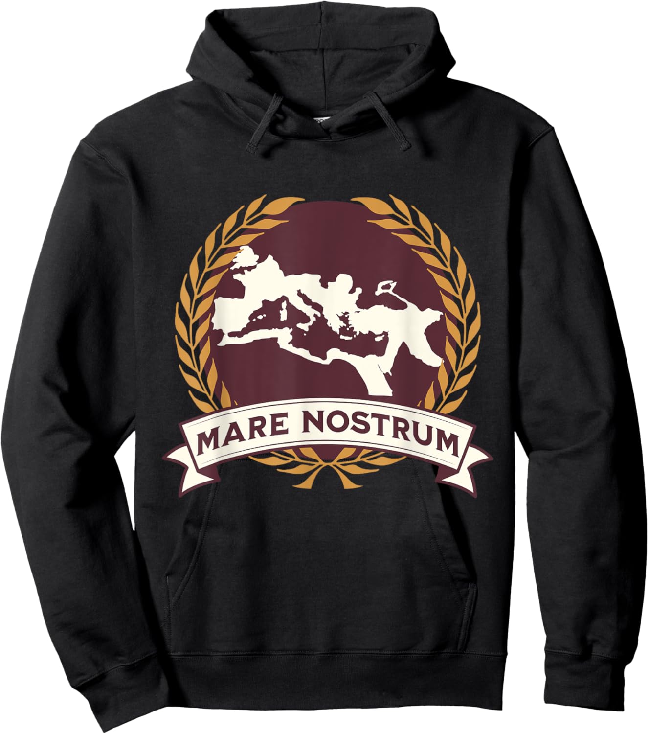 Mare Nostrum Roman Empire Hoodie - Hoodie | Black