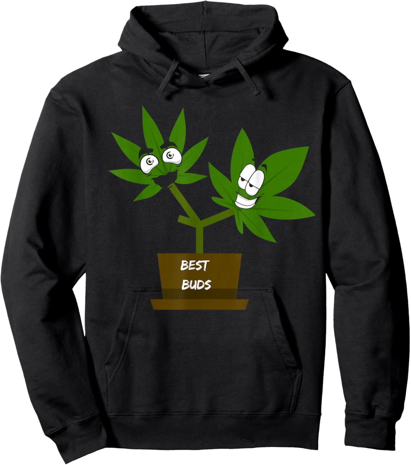 Funny Cannabis -Best Buds Hoodie - Hoodie | Black