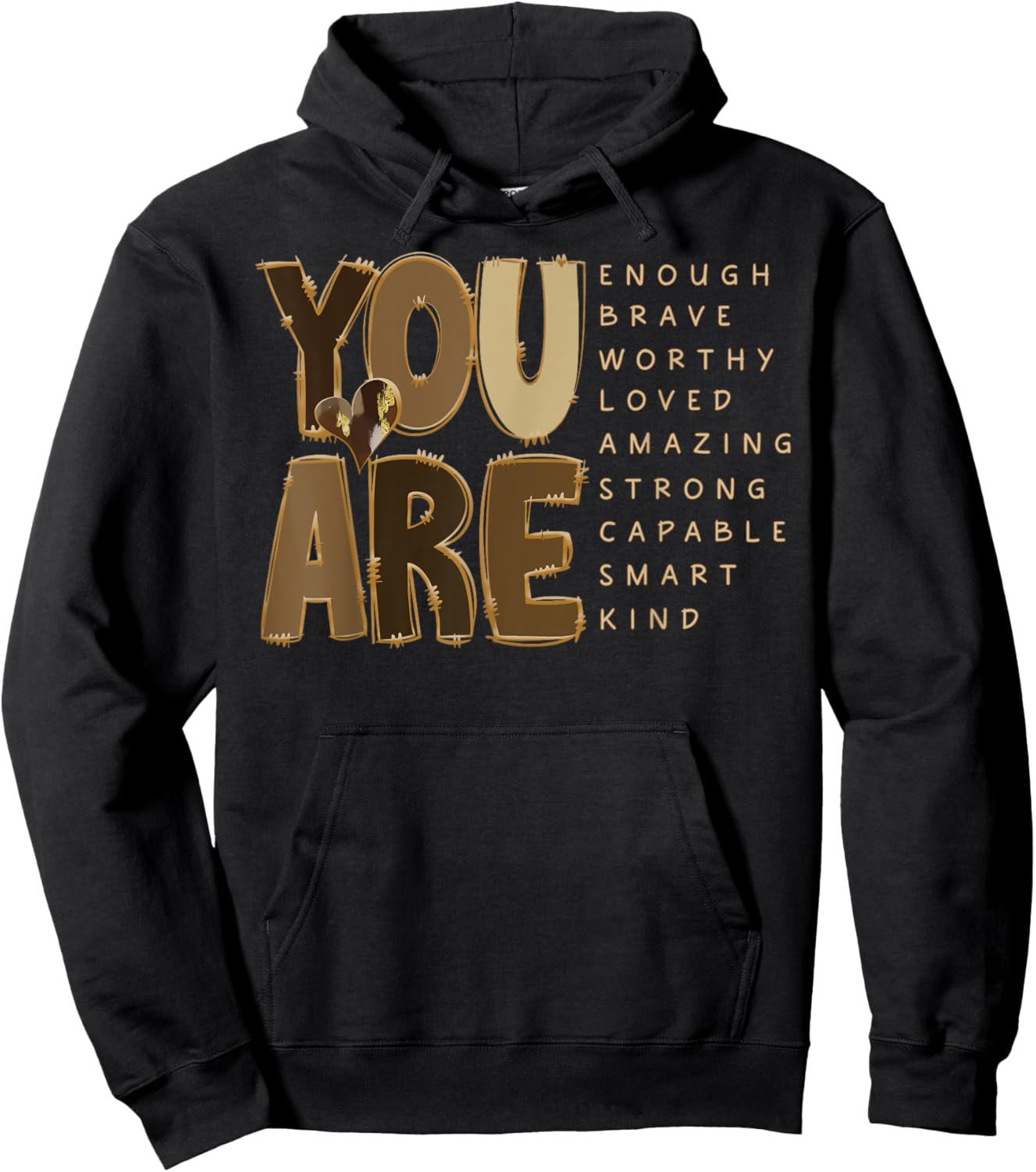 You Are Motivational Melanin Black History Black Girl Magic Hoodie - Hoodie | Black