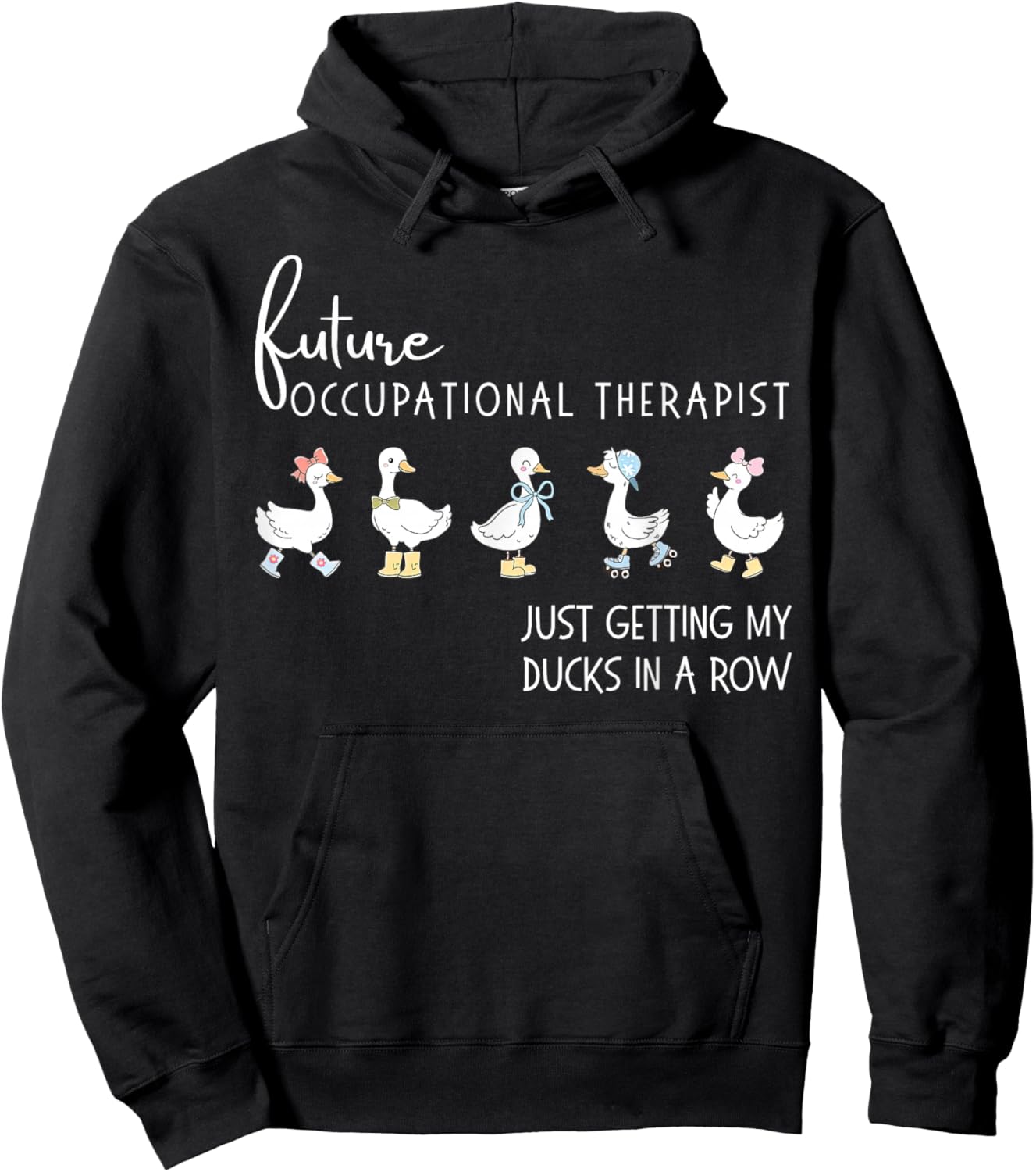 Future Occupational Therapist Goose OT Occupational Therapy Hoodie - Hoodie | Black