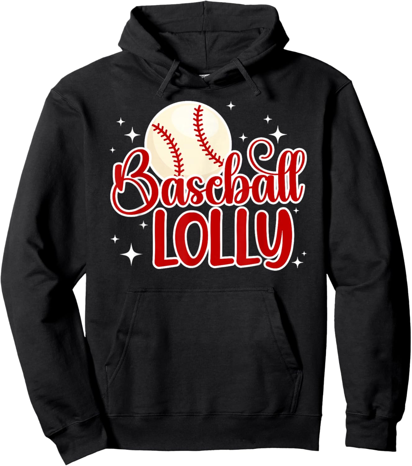 Baseball Lolly Of A Baseball Player Lolly Hoodie - Hoodie | Black