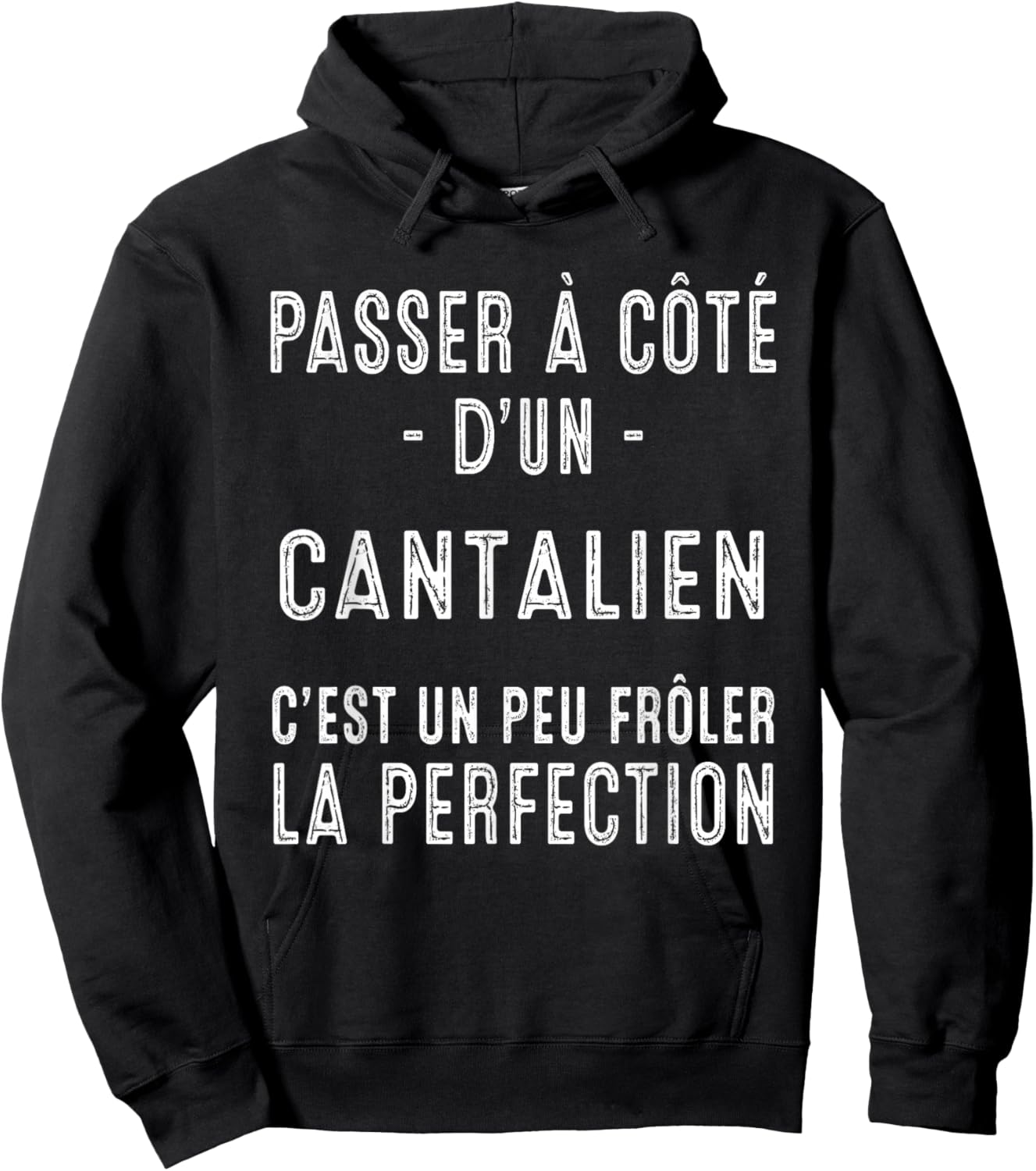 Cantal Cantalien Cadeau Fierté Hoodie - Hoodie | Black