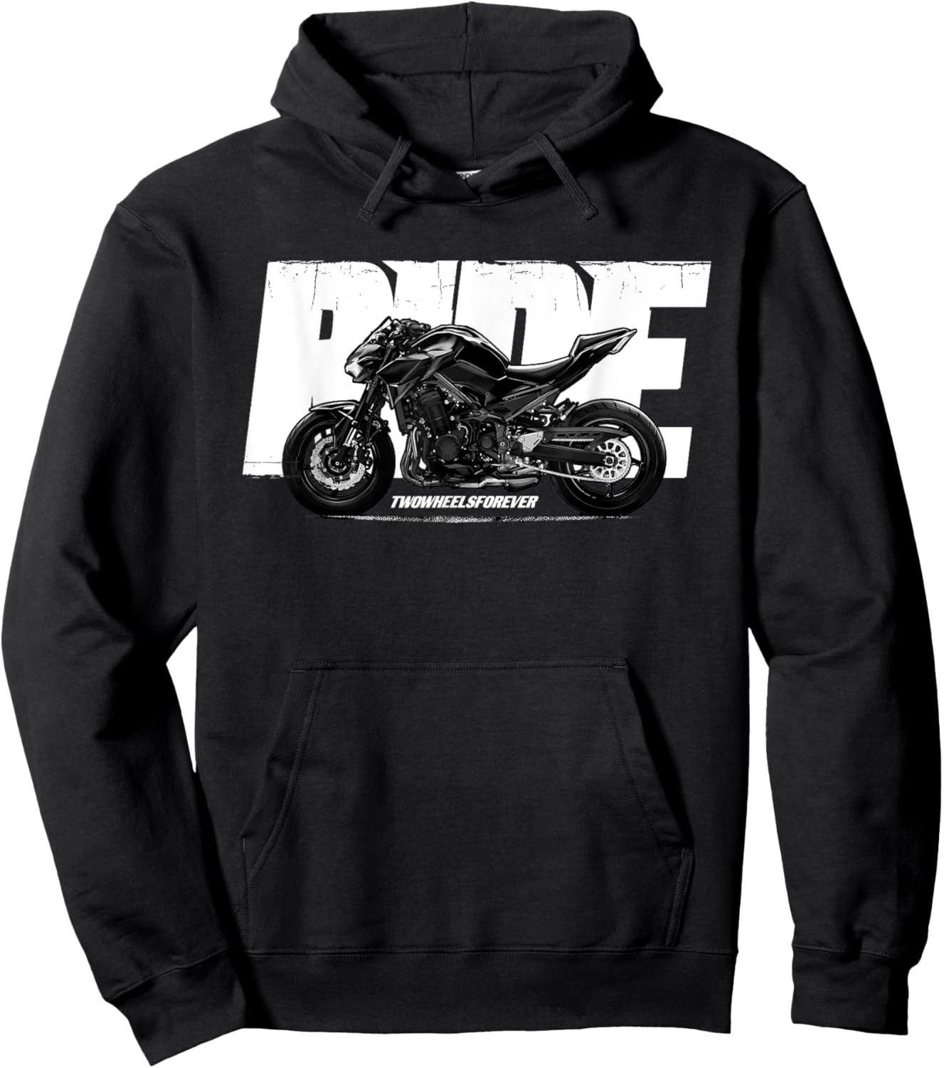 Classic Black Z900 Naked Bike RIDE Motorcyle Z9 Hoodie - Hoodie | Black