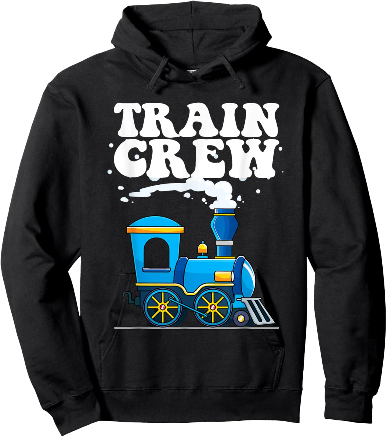 Birthday Train Crew Party Family Matching Men Women Kids Hoodie - Hoodie | Black