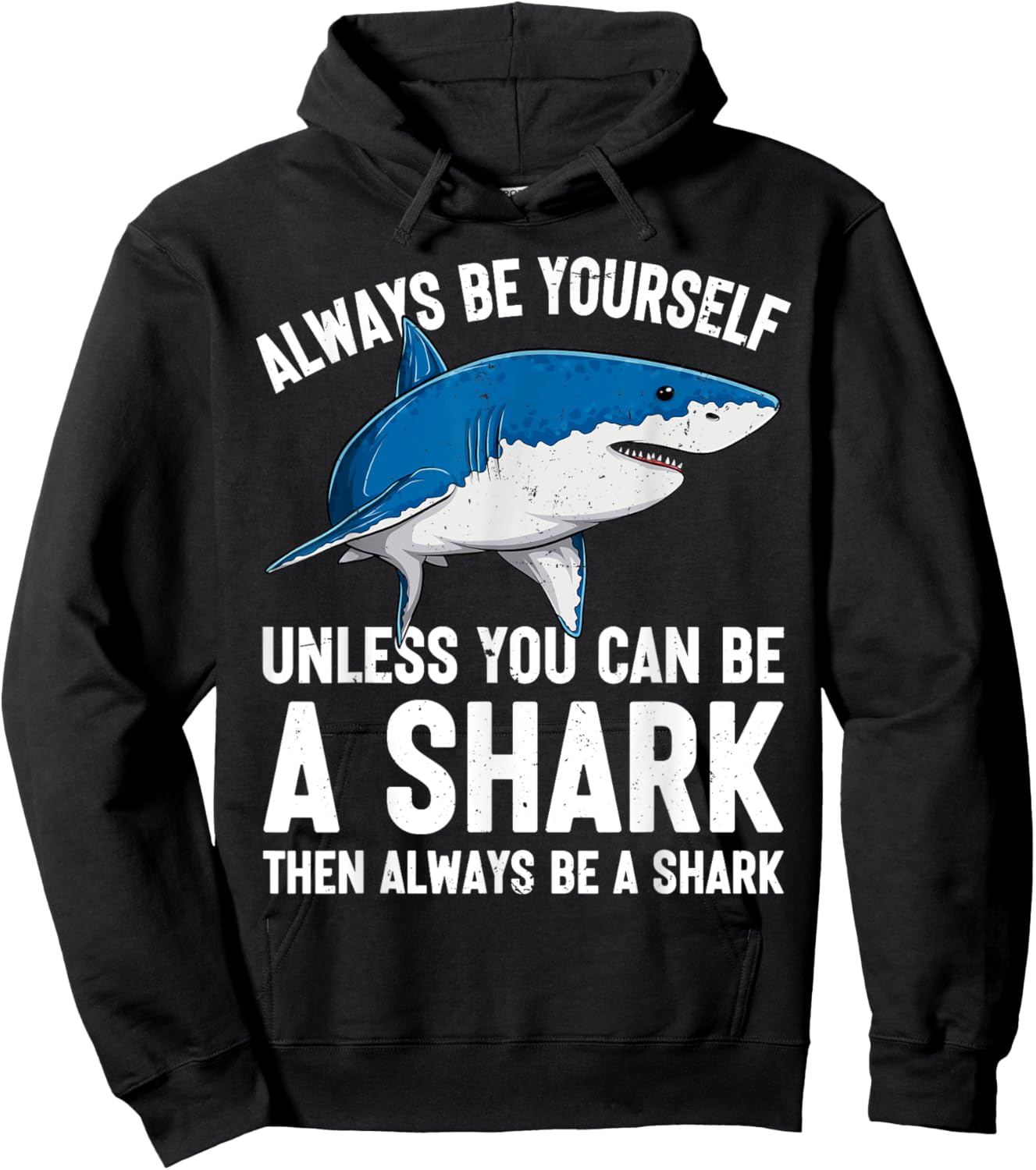 Shark Biology Ocean Wildlife Cool Sharks Lover Hoodie - Hoodie | Black