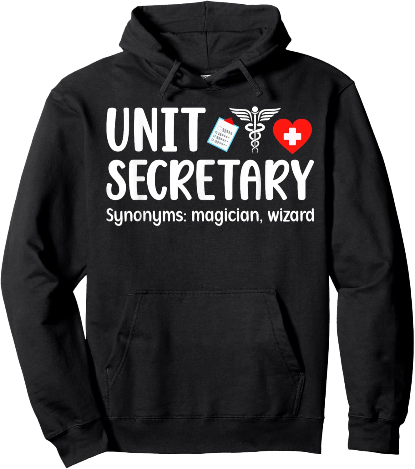 Unit Secretary Definition Unit Secretary Hoodie - Hoodie | Black