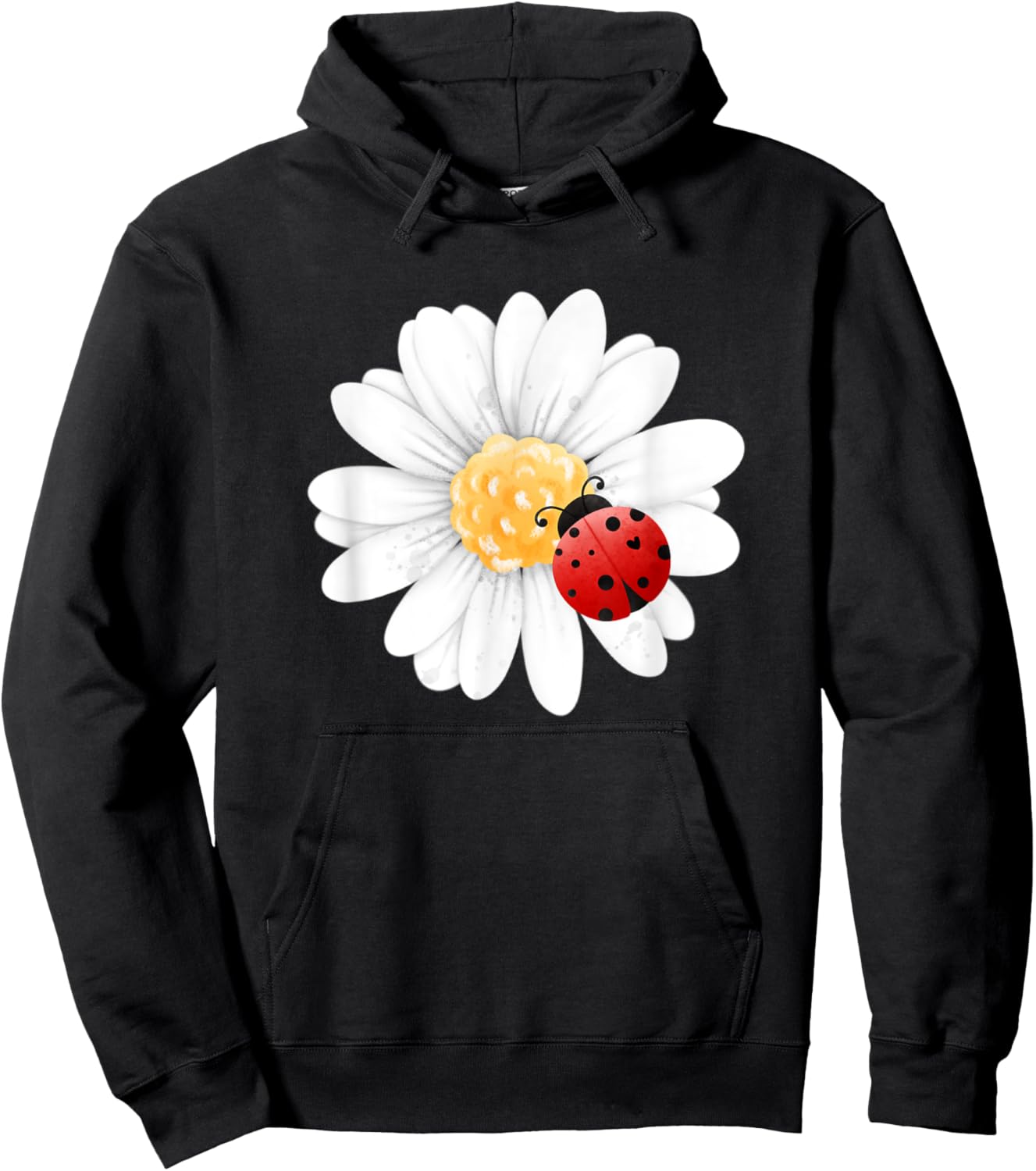 Daisy LadyBug Hoodie - Hoodie | Black
