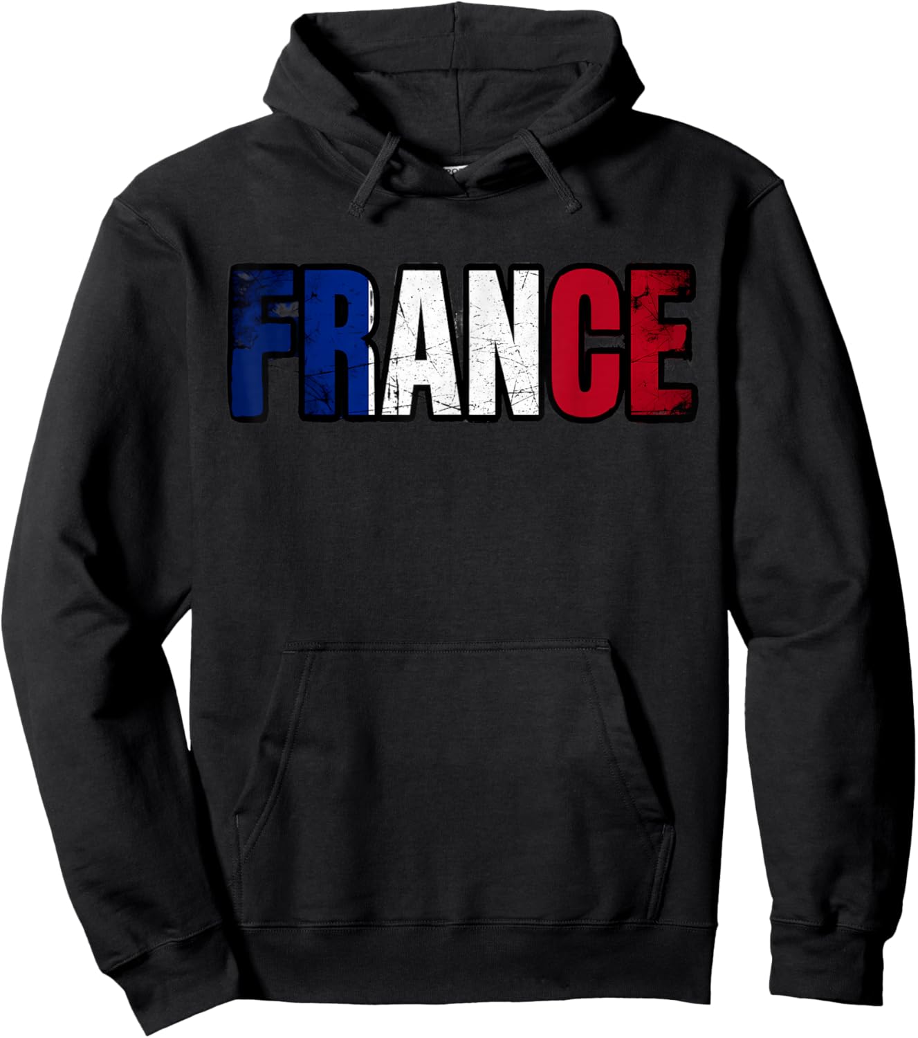 Drapeau France Fierté France Hoodie - Hoodie | Black
