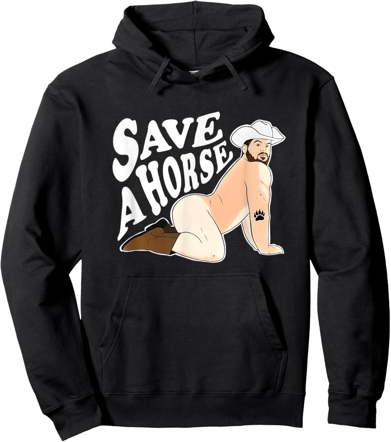 Save a Horse Hoodie - Hoodie | Black