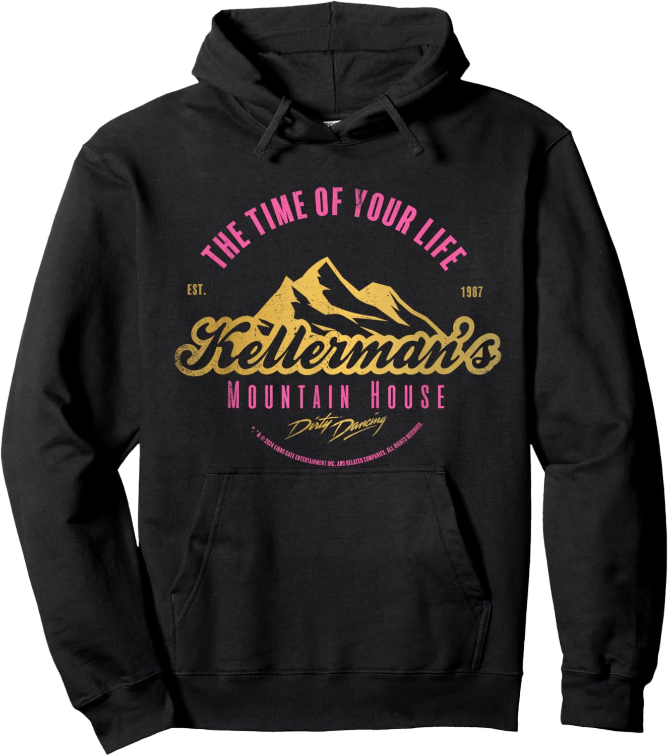 Dirty Dancing Kellerman's Mountain House Time Of Your Life Hoodie - Hoodie | Black