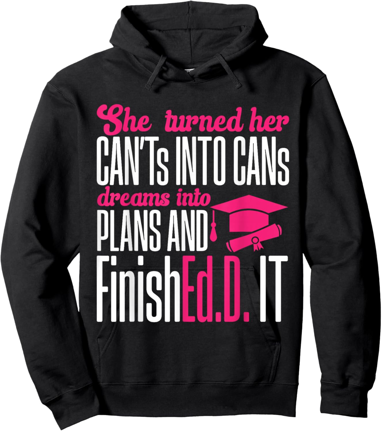 Doctor of Education Ed.D. Doctorate Graduation Hoodie - Hoodie | Black