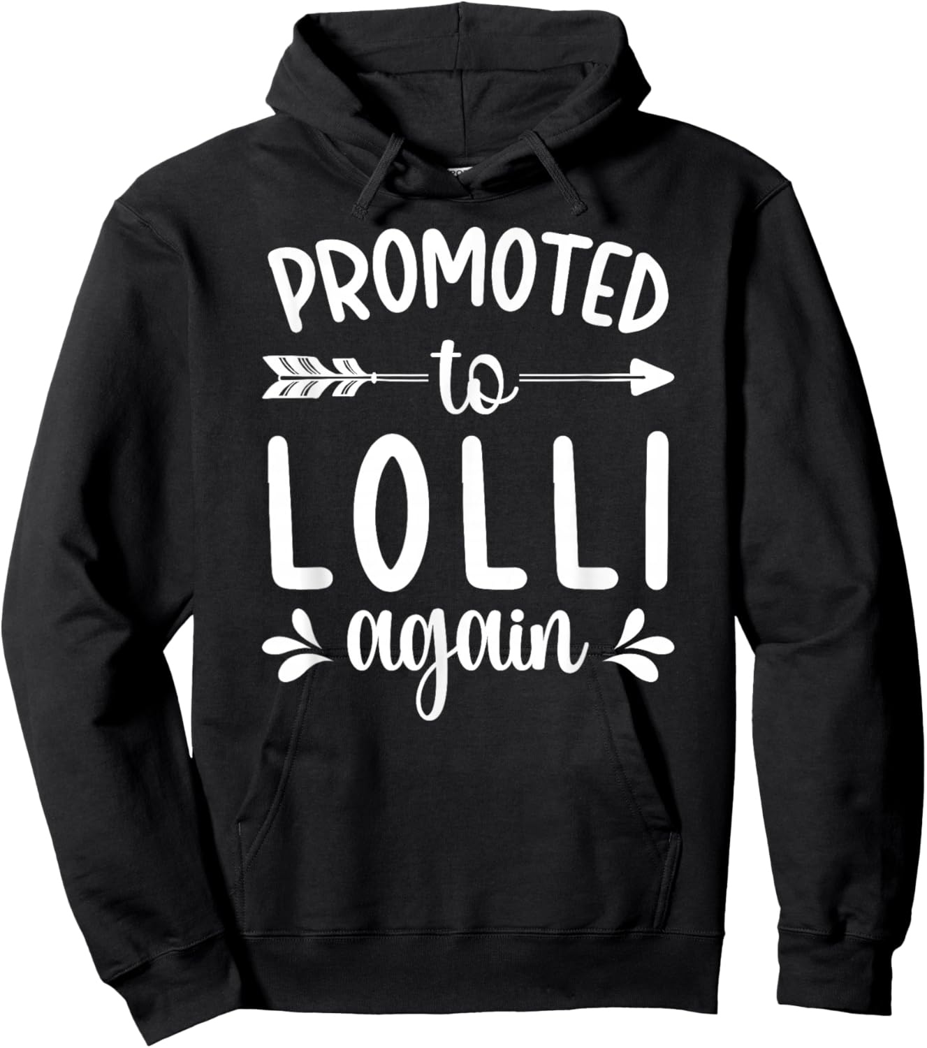 Women's Black Modern Short Sleeve , Small, Straight, Imported, Polyester 100%, Grandma-Themed, -Adults Hoodie - Hoodie | Black
