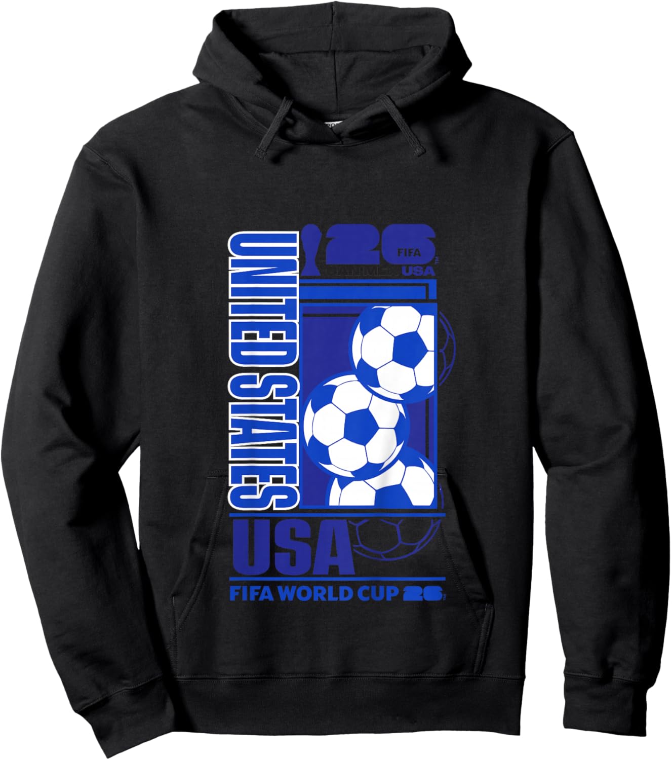 Enfant Coupe du Monde de la FIFA 26 - Football aux États-Unis Hoodie - Hoodie | Black