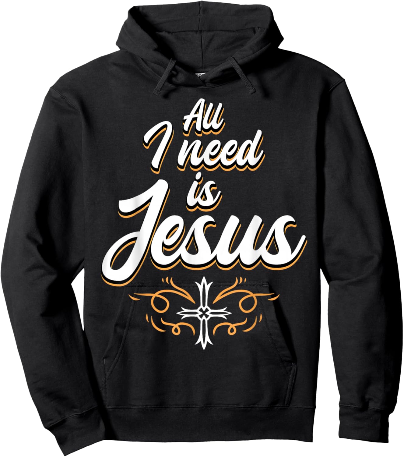 Jesus God Christian Hoodie - Hoodie | Black