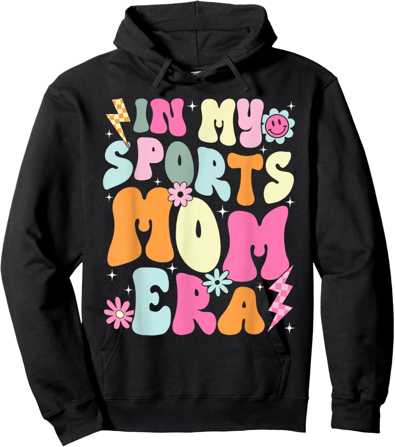 Sports Mom Era Sports Mom Life Kat In My Sports Mom Era Sports Mom Life Sports Lover Trendy Hoodie - Hoodie | Black