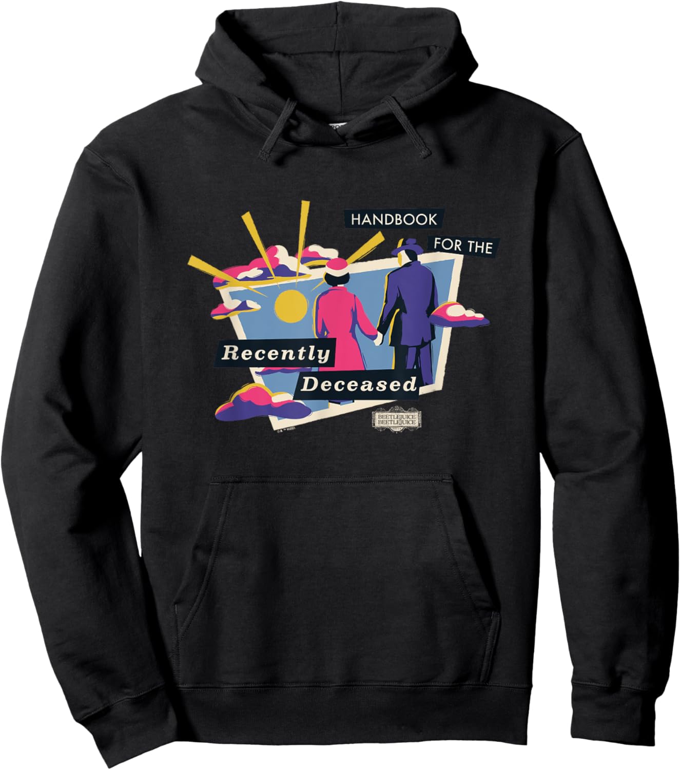 Beetlejuice Beetlejuice Handbook For The Recently Deceased Hoodie - Hoodie | Black