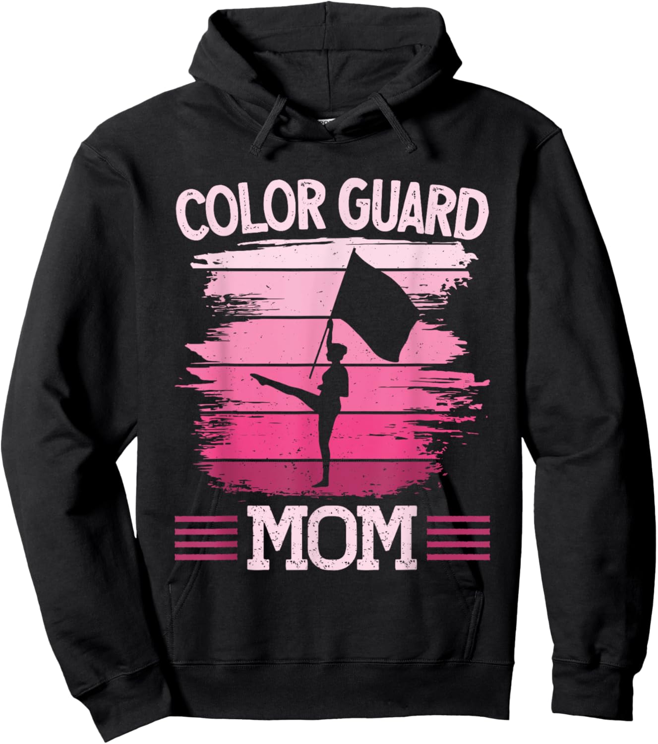 Color Guard Mom Color Guard Women Hoodie - Hoodie | Black