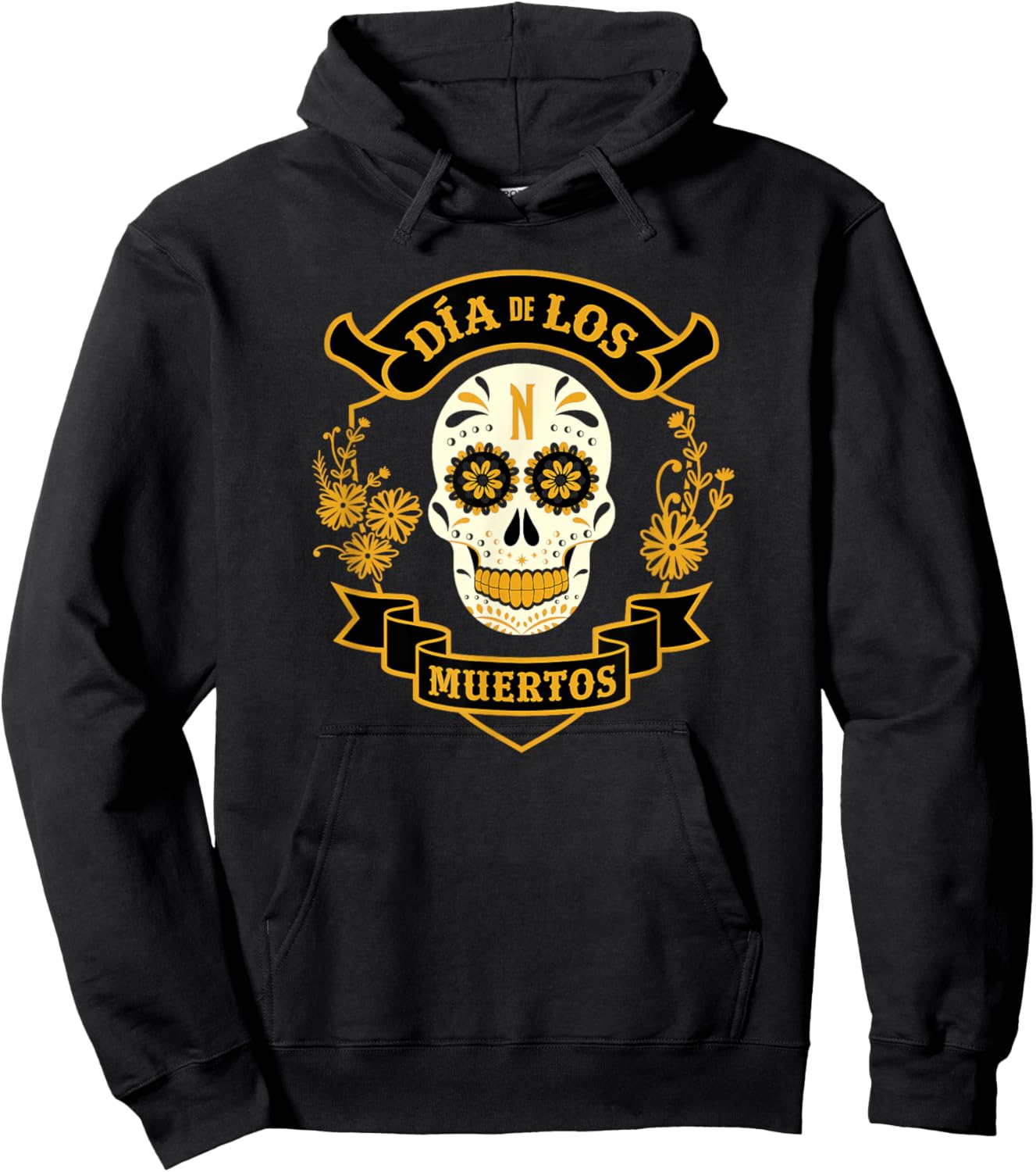 Wednesday - Día de Los Muertos Hoodie - Hoodie | Black