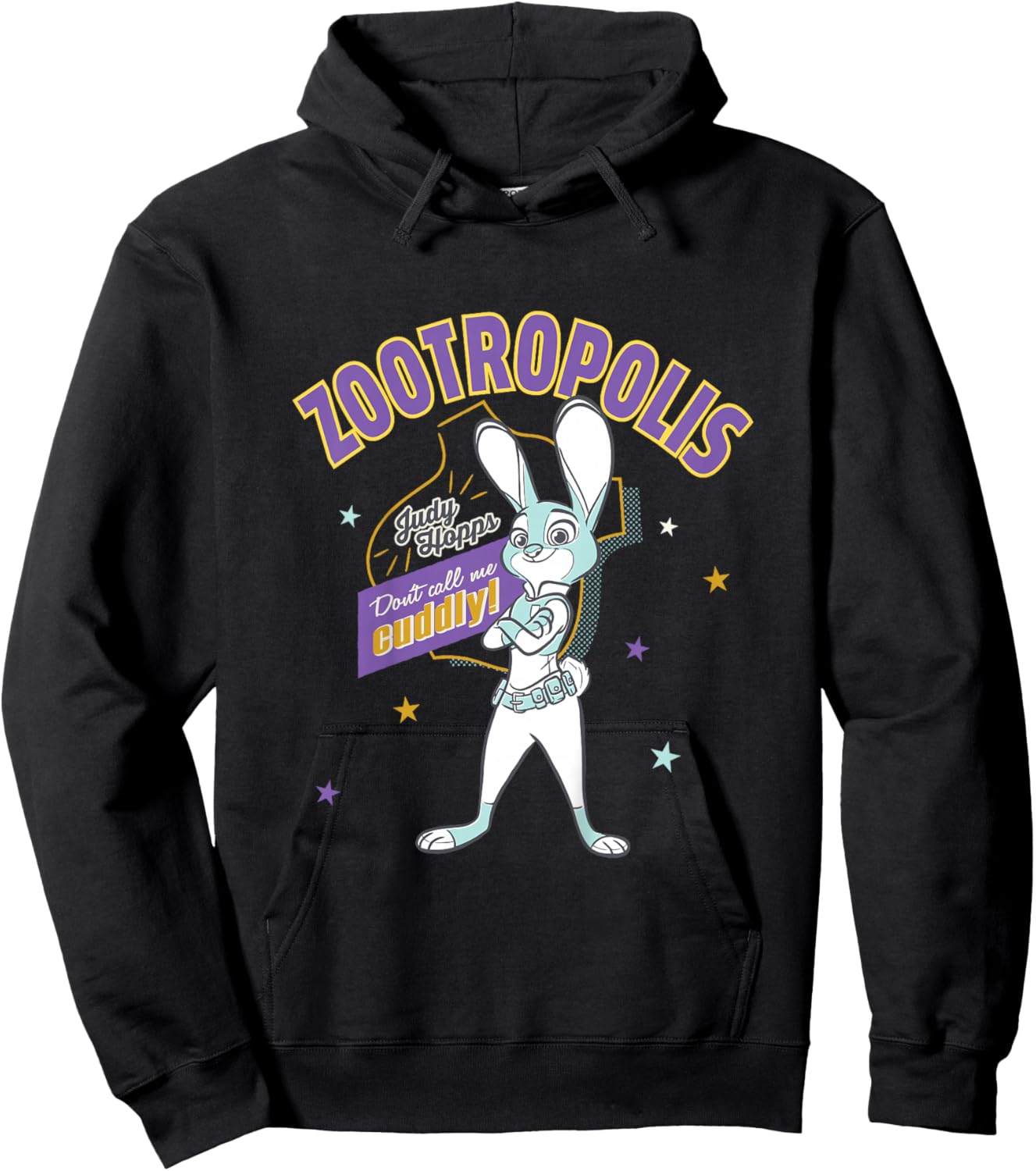Zoomania Cuddly Hoodie - Hoodie | Black