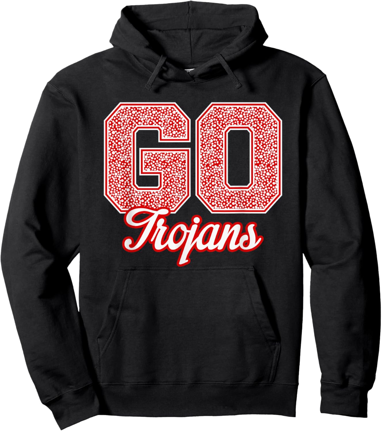 Troy Trojans GO! School Pride Hoodie - Hoodie | Black