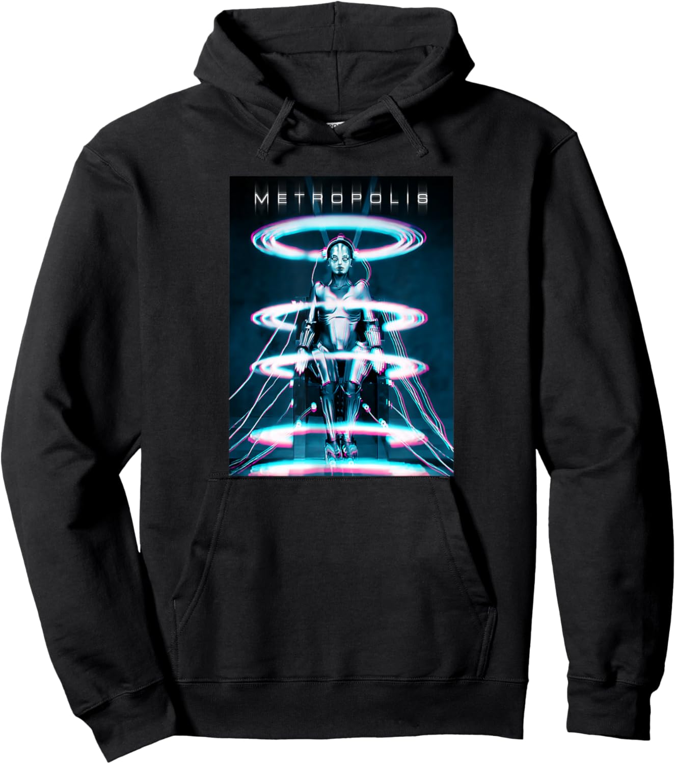 Metropolis Maria Robot Hoodie - Hoodie | Black