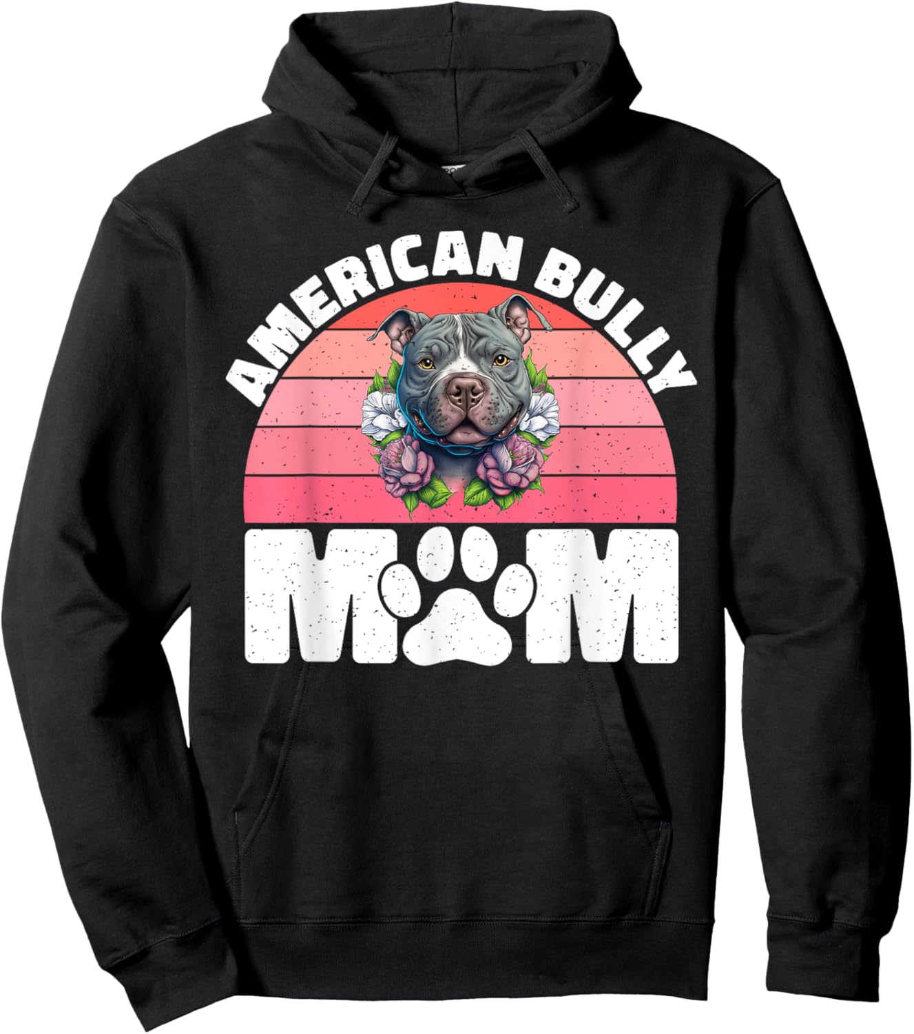 American Bully Mom American Bully Hoodie - Hoodie | Black