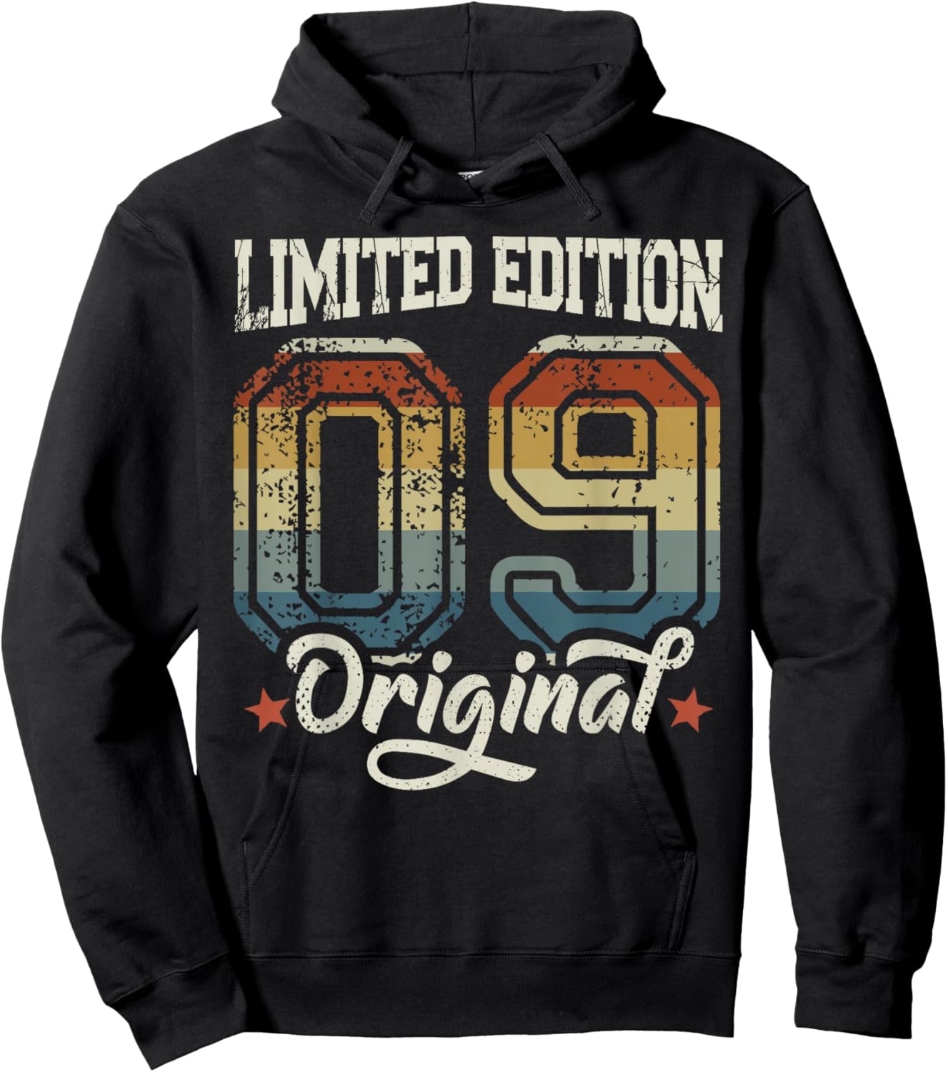 17th Birthday Boy Girl 17 Years 2009 Gift Funny Hoodie - Hoodie | Black