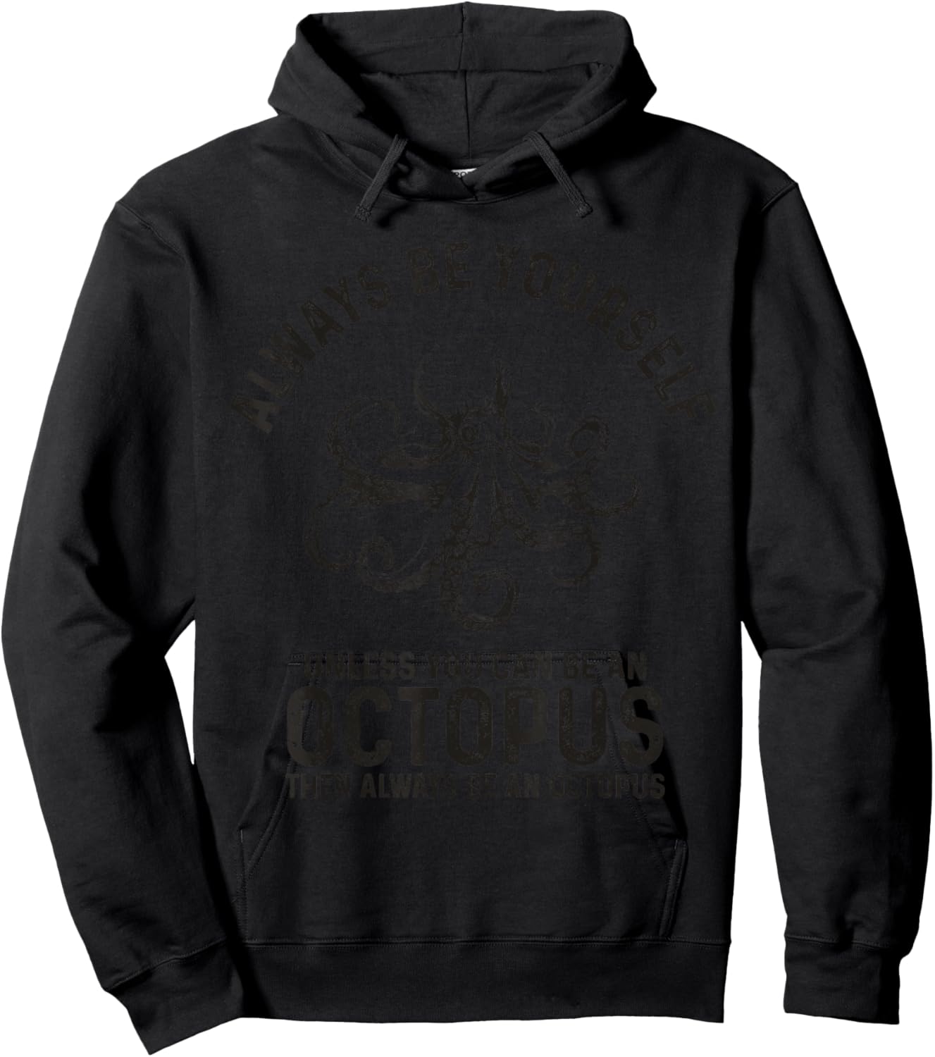 Octopus Lover Funny Hoodie - Hoodie | Black