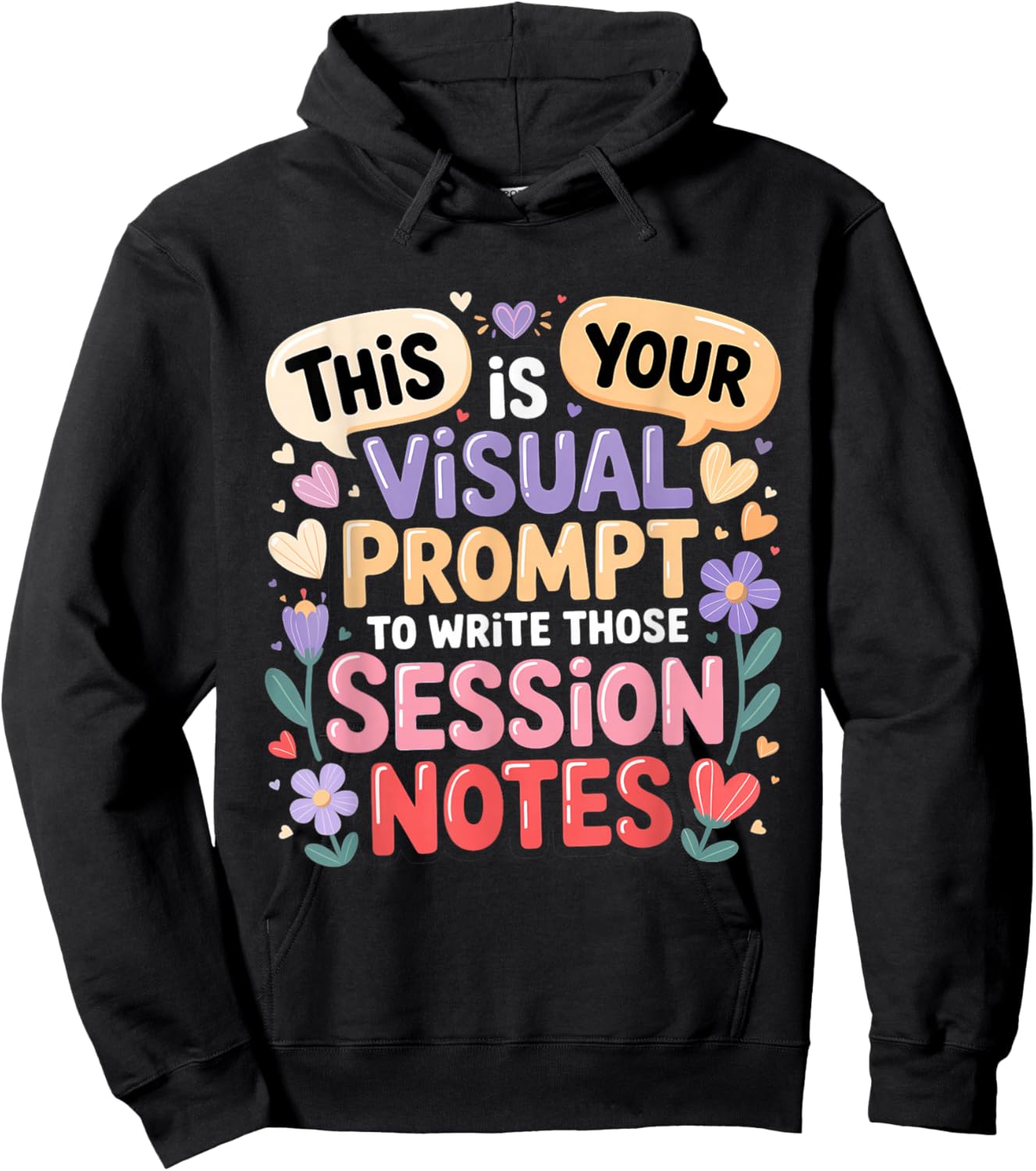 This is Your Visual Prompt Applied Behavior Analysis Hoodie - Hoodie | Black