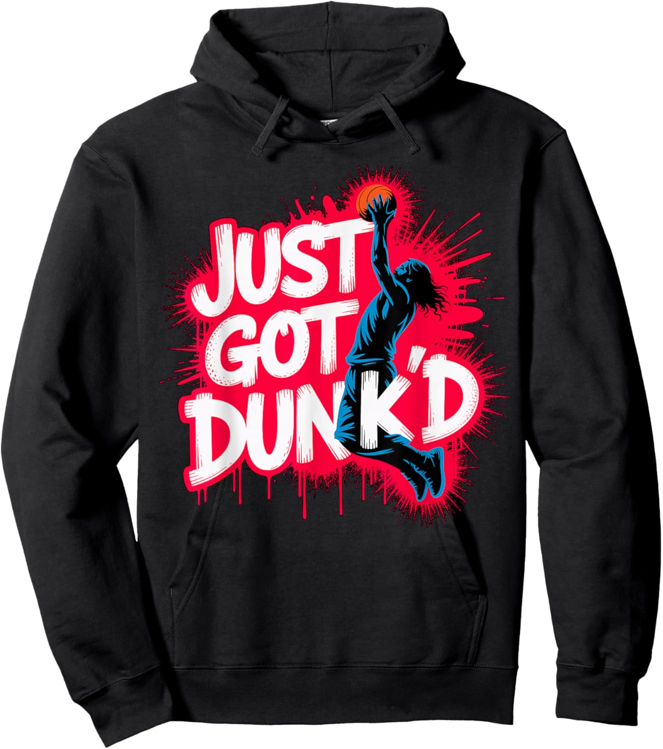 Baptized Jesus Just Got Dunked Baptism Hoodie - Hoodie | Black