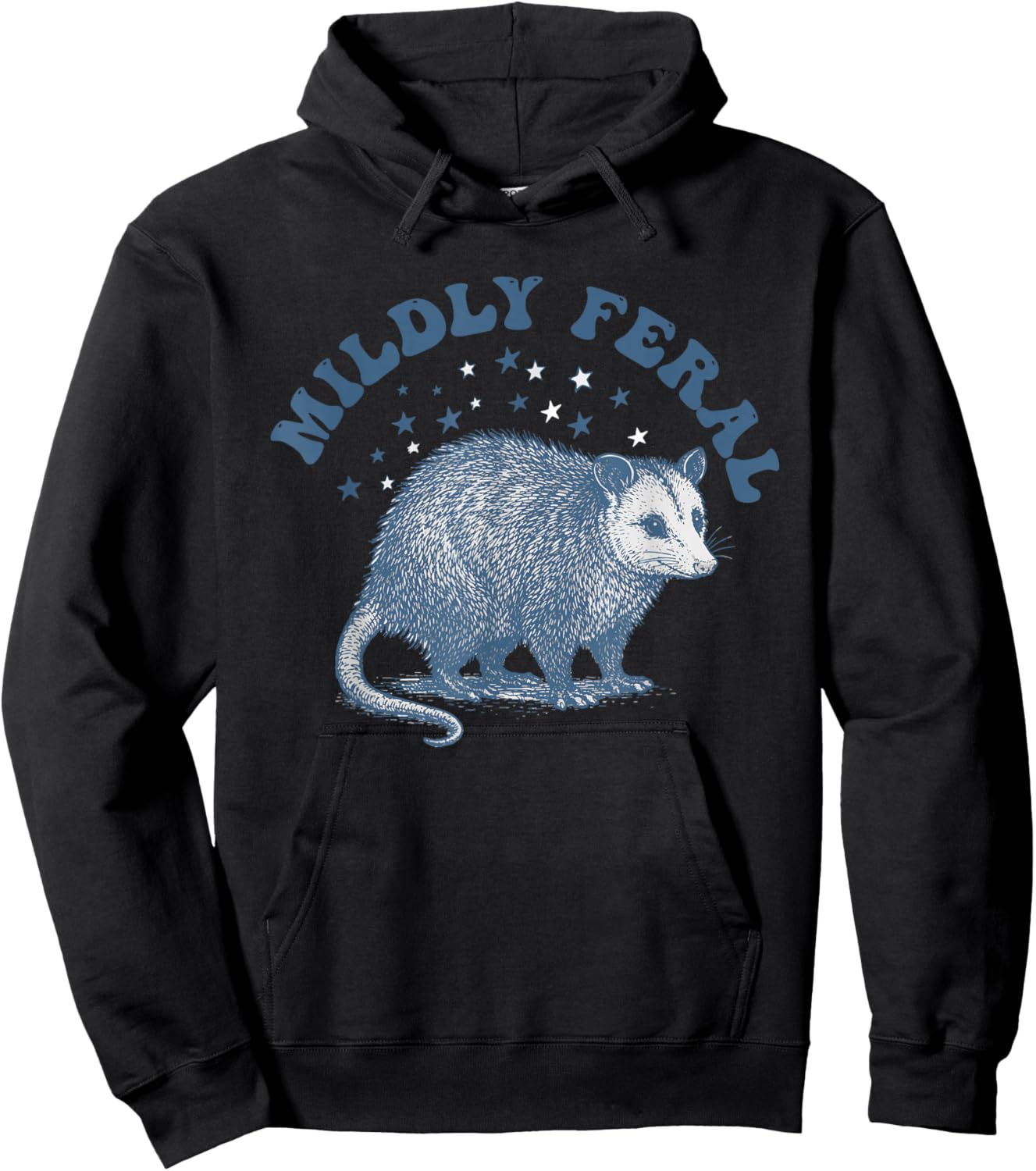 Trash Panda Feral Girl Women Hoodie - Hoodie | Black