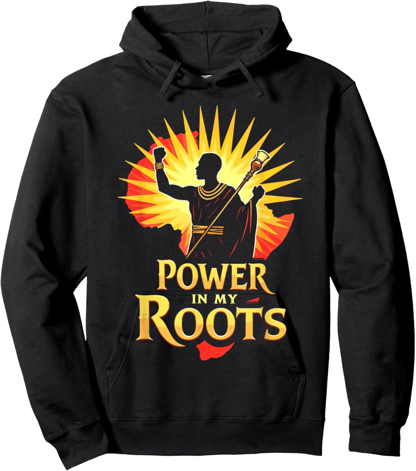 Mansa Musa African King Richest Man in History Mali Empire Hoodie - Hoodie | Black