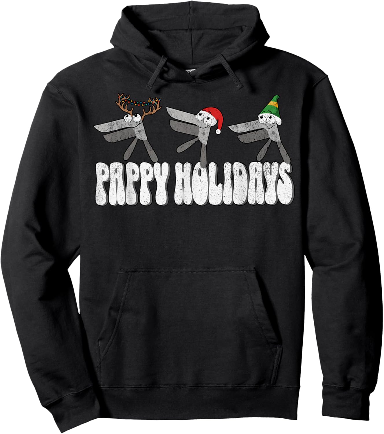 Reindeer Speculum Crew OBGYN Nurse Obstetrics Doula Xmas Hoodie - Hoodie | Black