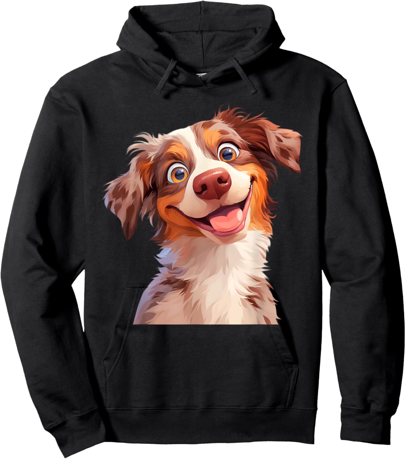 Australian Shepherd Dog Lover Aussie Owner Walker Trainer Women Kids Hoodie - Hoodie | Black