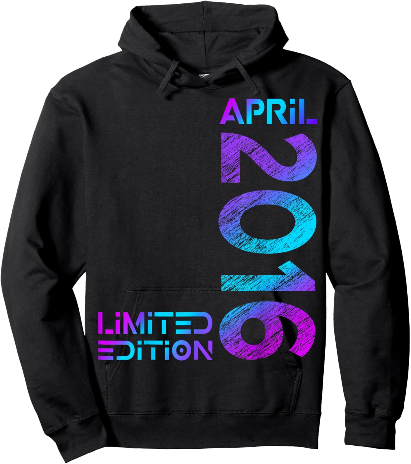 Limited Edition April 2016 Junge Mädchen 10. Geburtstag Hoodie - Hoodie | Black
