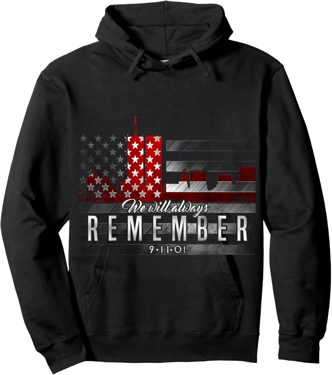 September 11th - REMEMBER Hoodie - Hoodie | Black
