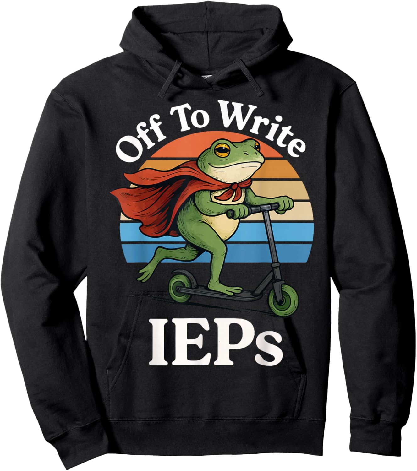 Off to Write IEPS Hoodie - Hoodie | Black