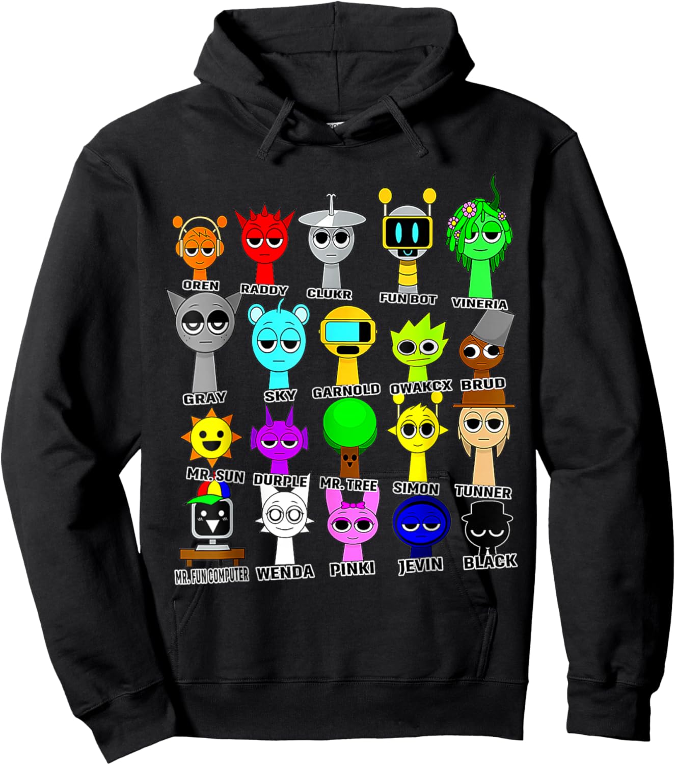 All Sprun - Beatbox Hoodie - Hoodie | Black