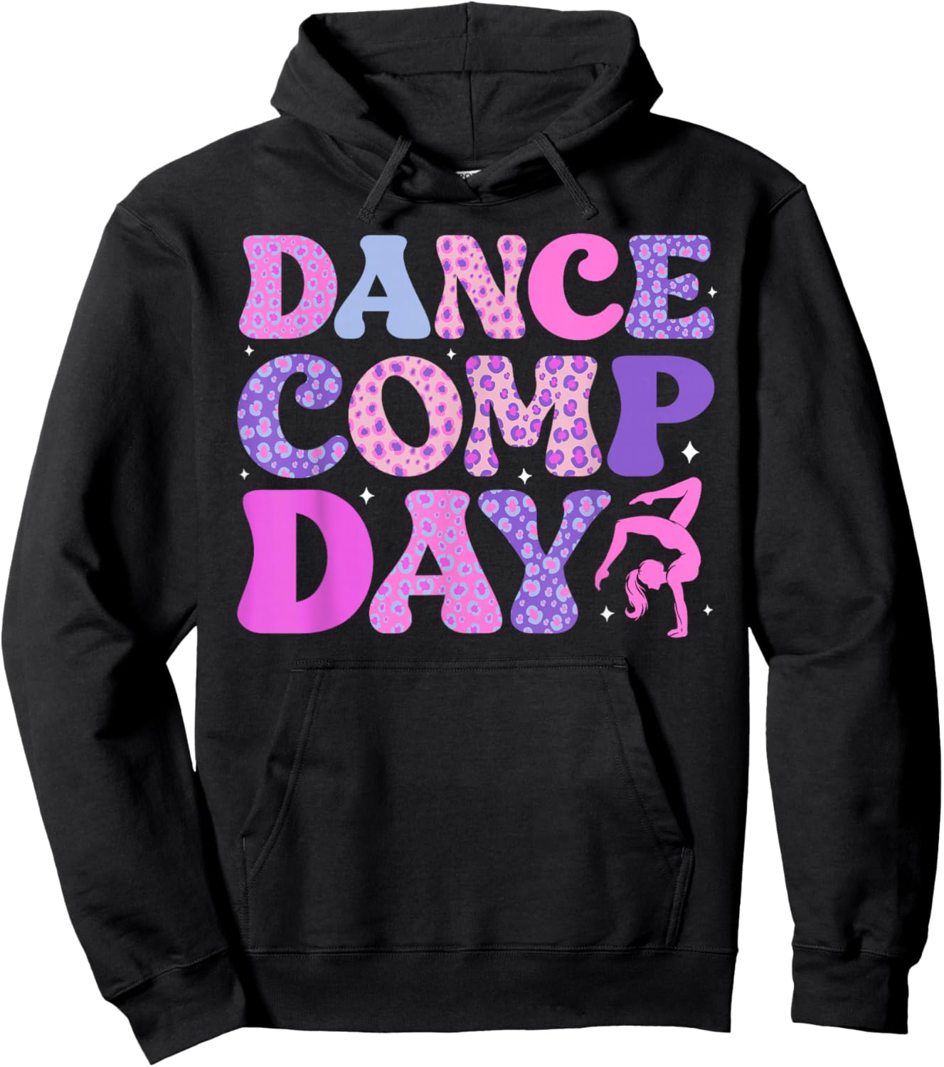 Groovy Dance Comp Day Dancing Competition Day Hoodie - Hoodie | Black