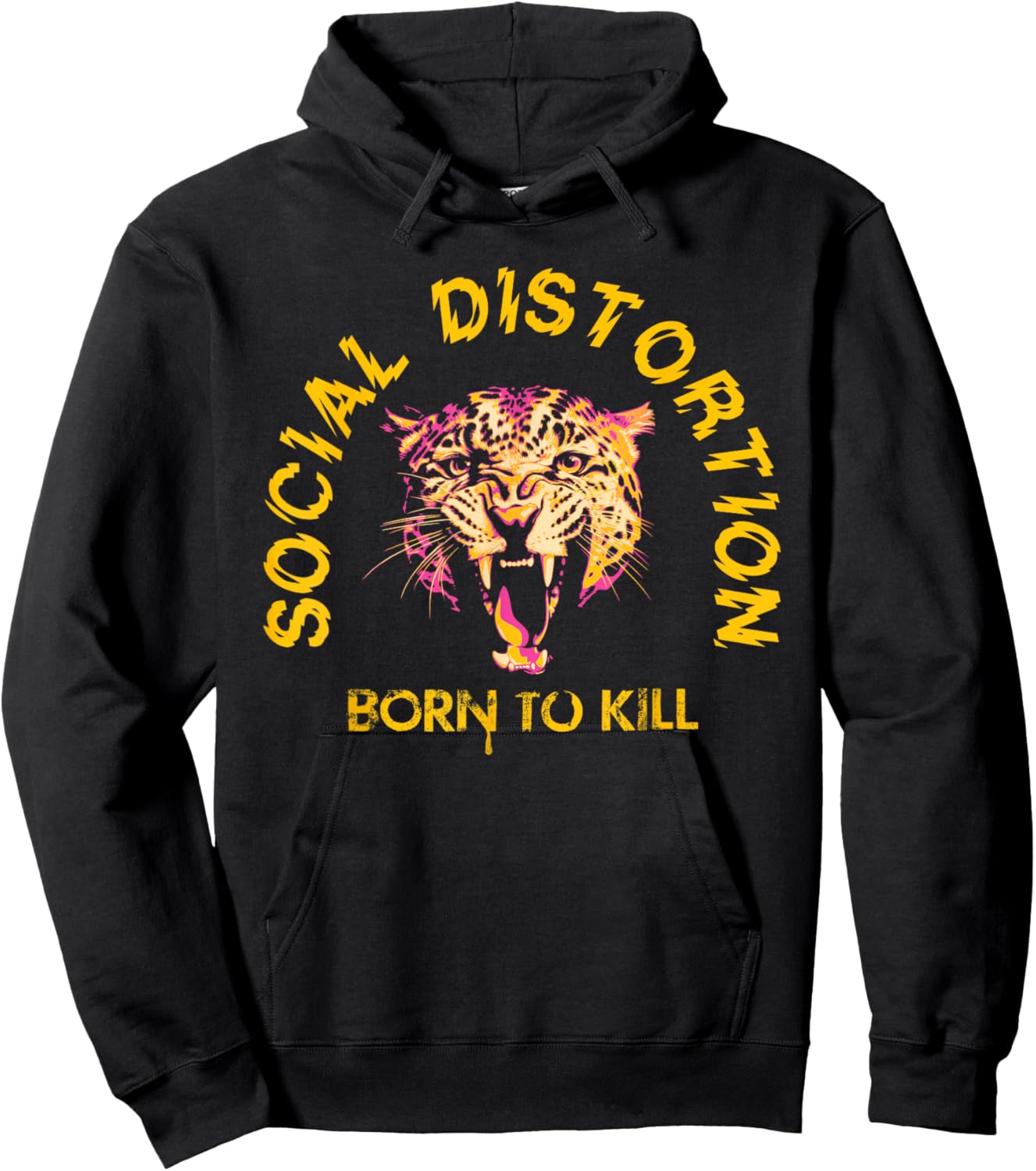 Official Social Distortion Born to Kill Hoodie - Hoodie | Black