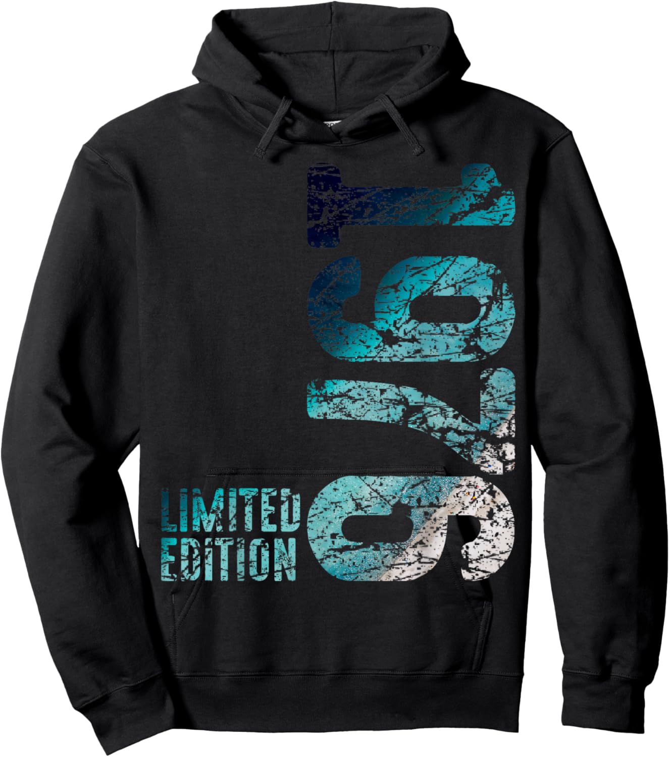 50th Birthday Man Woman 50 Years 1976 Decorative Gift Funny Hoodie - Hoodie | Black