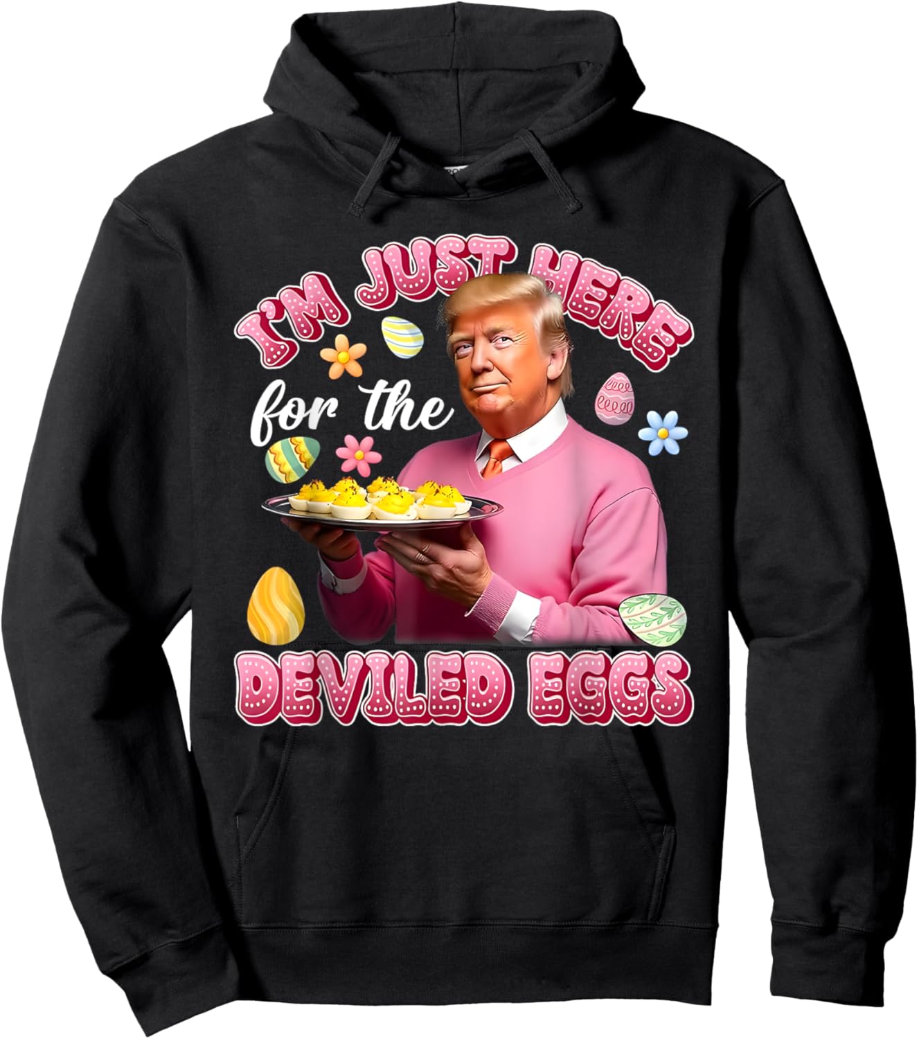 I'm Just Here For The Deviled Eggs Hoodie - Hoodie | Black