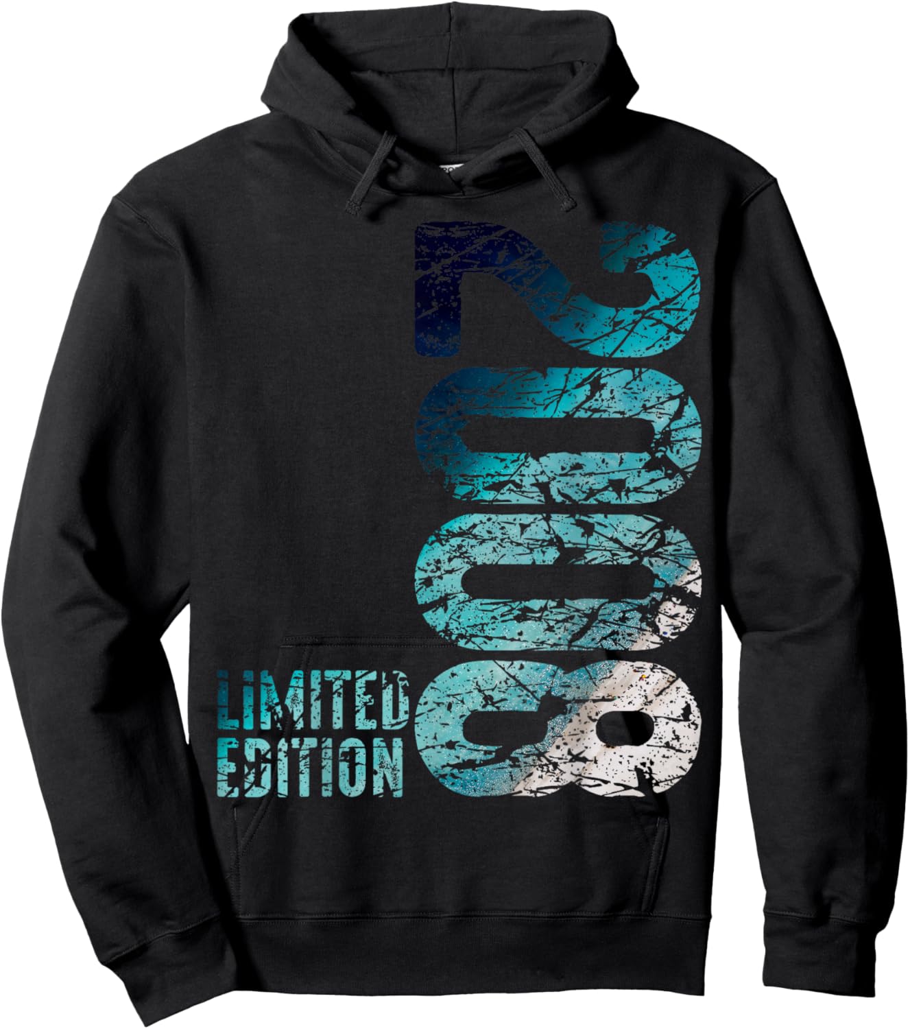 18e Anniversaire garçon Fille 18 Ans 2008 Cadeau drôle Hoodie - Hoodie | Black